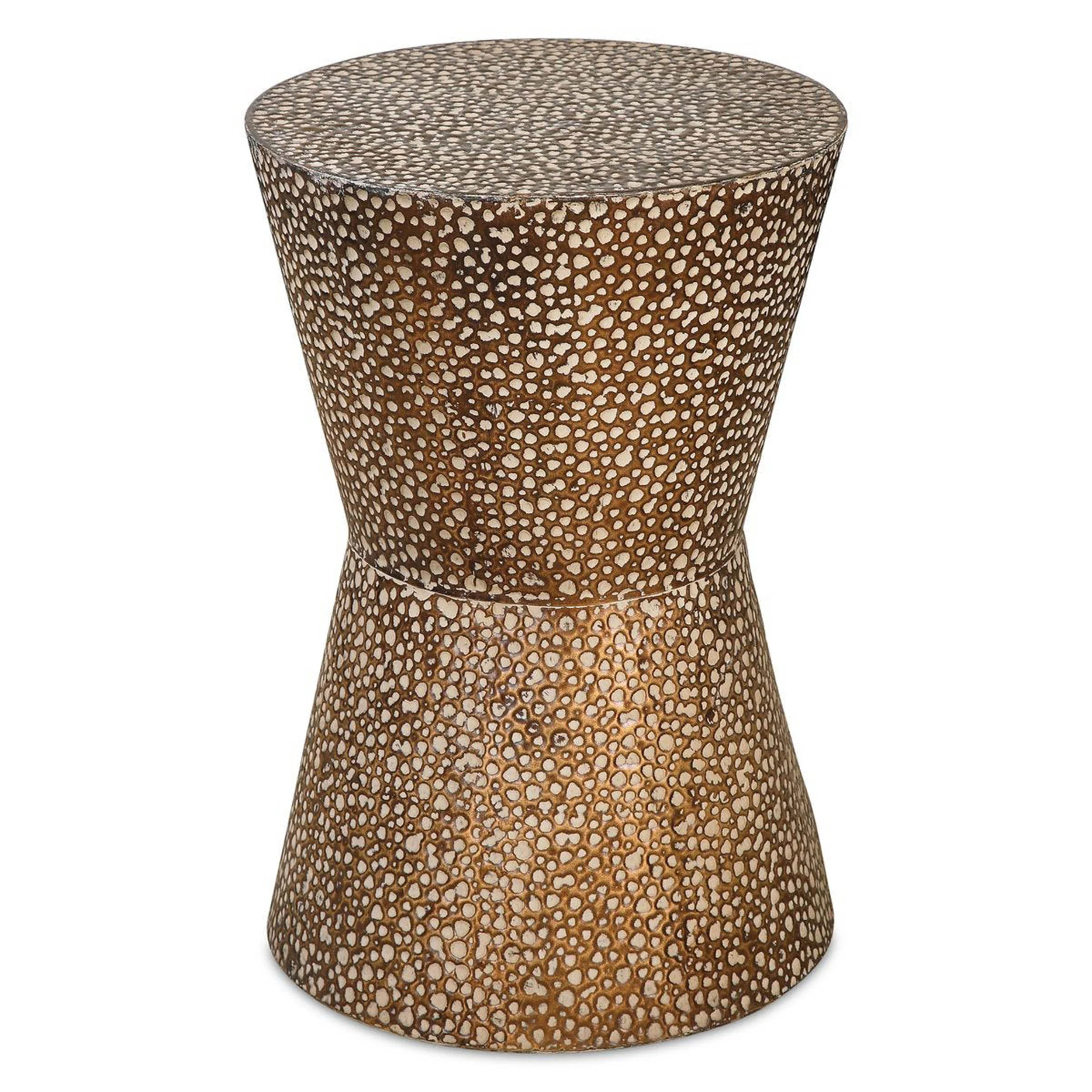 Cutler Accent Table, Cooper Bronze