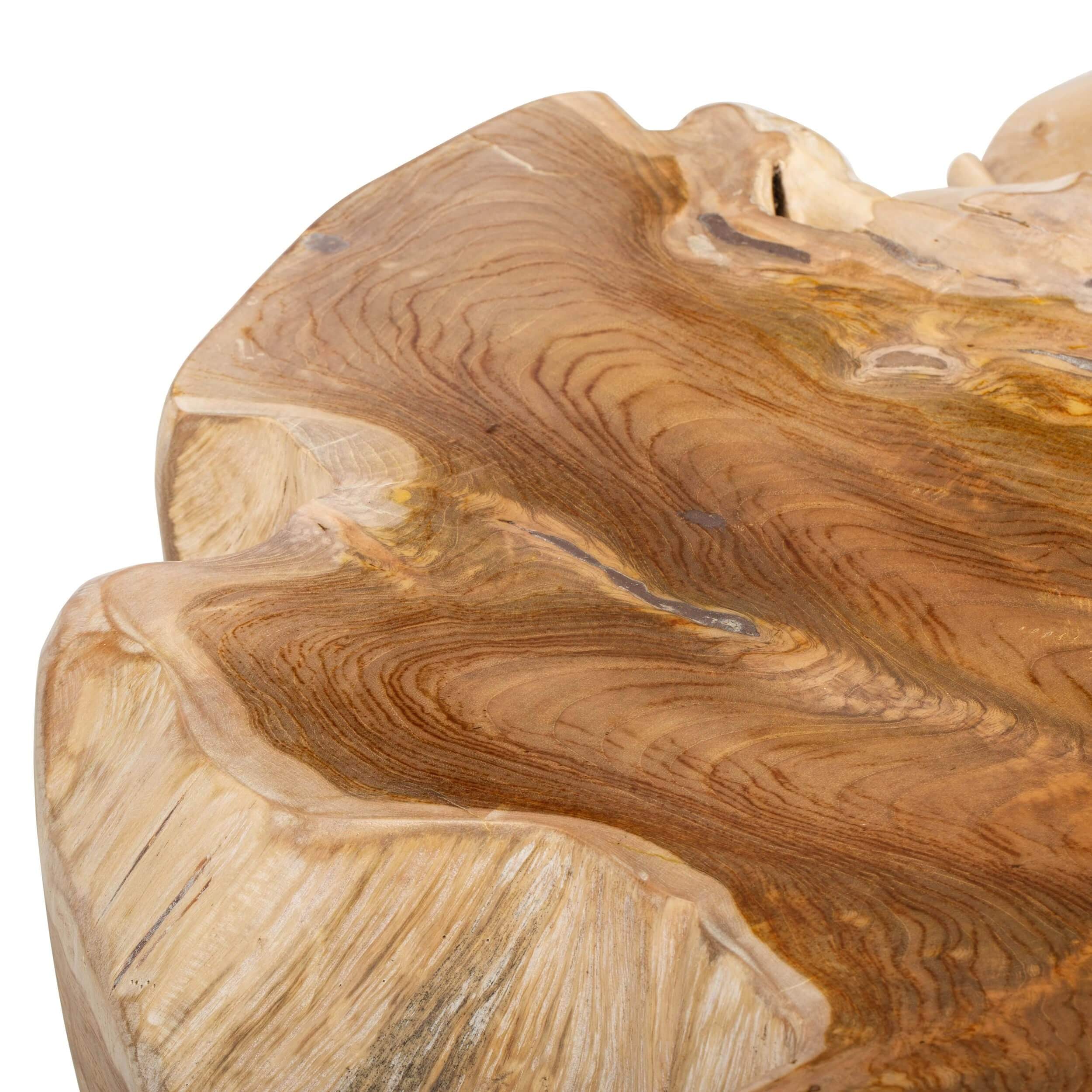 Cypress Root Coffee Table, Natural White Wash - Image 6