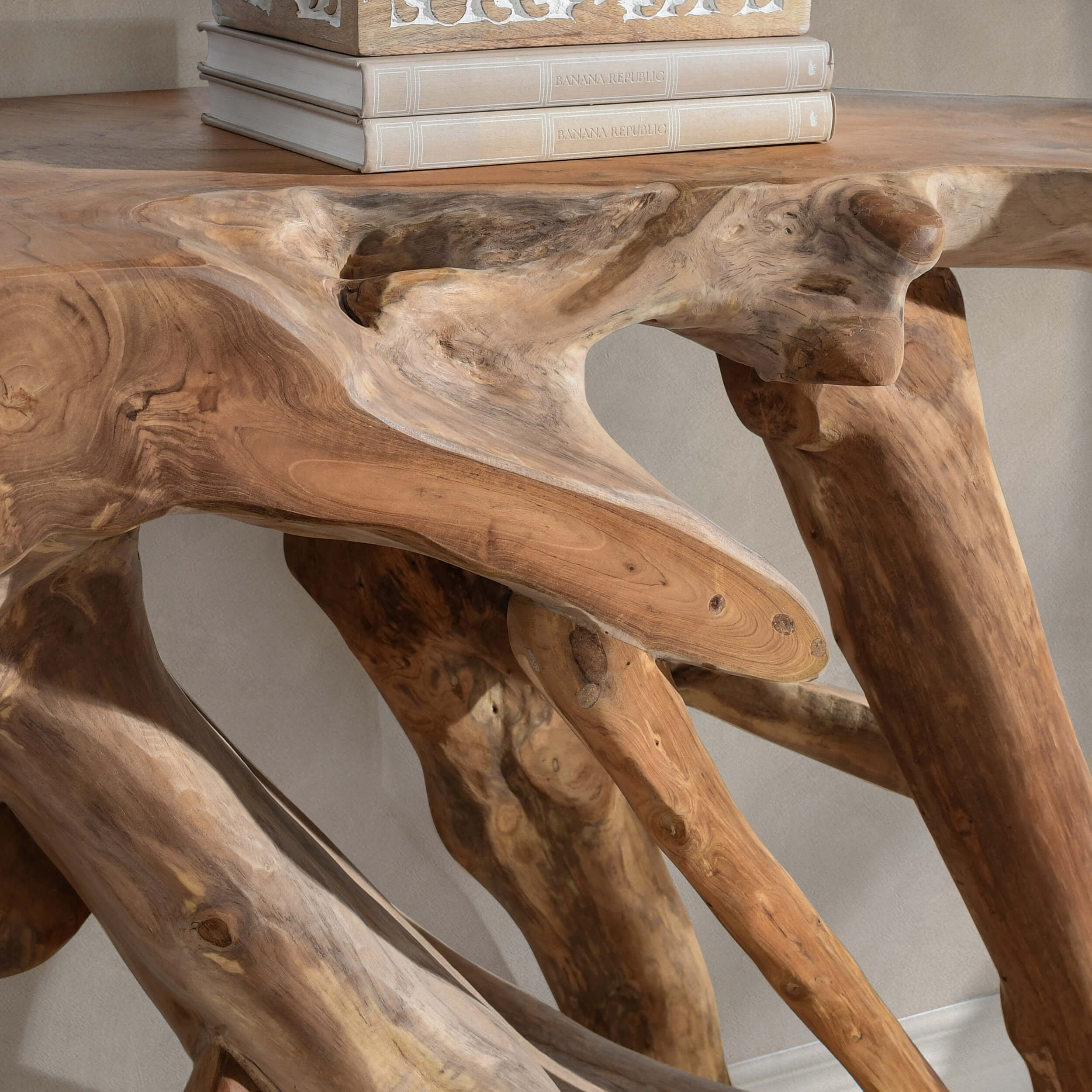 Cypress Root Console Table, Natural - Image 8