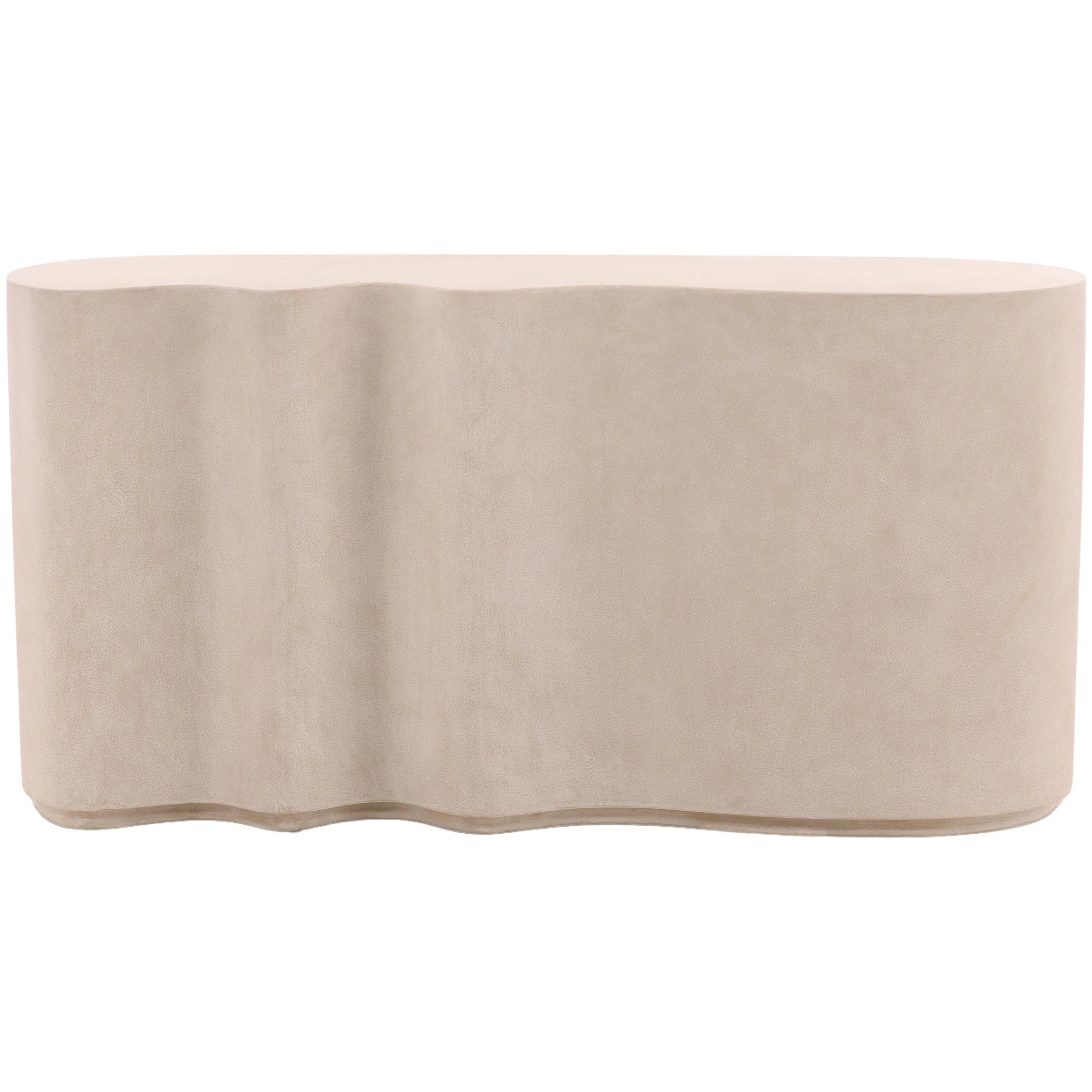 Xyra Outdoor Console Table, Light Grey - Image 2