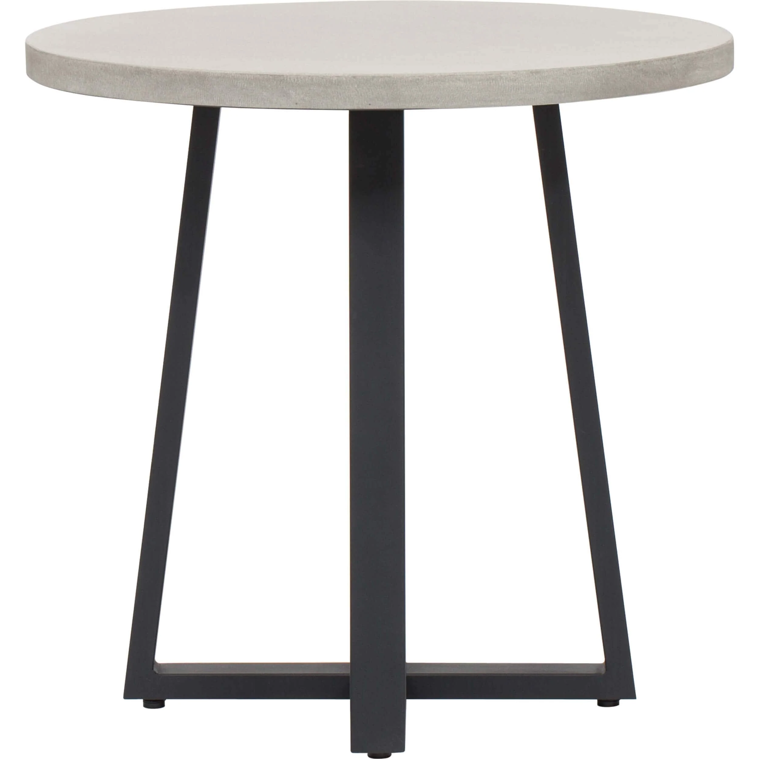 Cyrus 32" Round Dining Table, Grey by Four Hands - Image 3