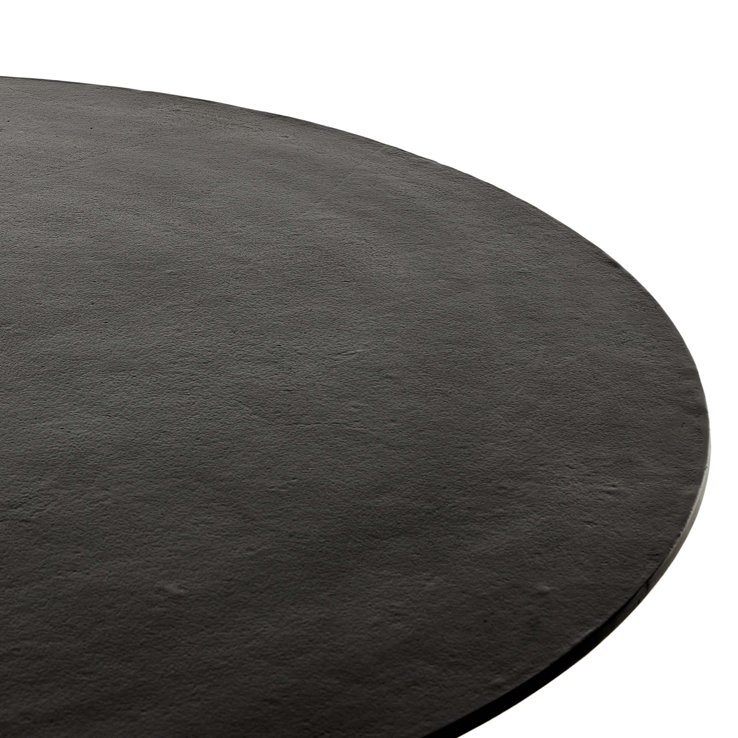 Daffin Round Bistro Table, Antique Black by Four Hands - Image 2