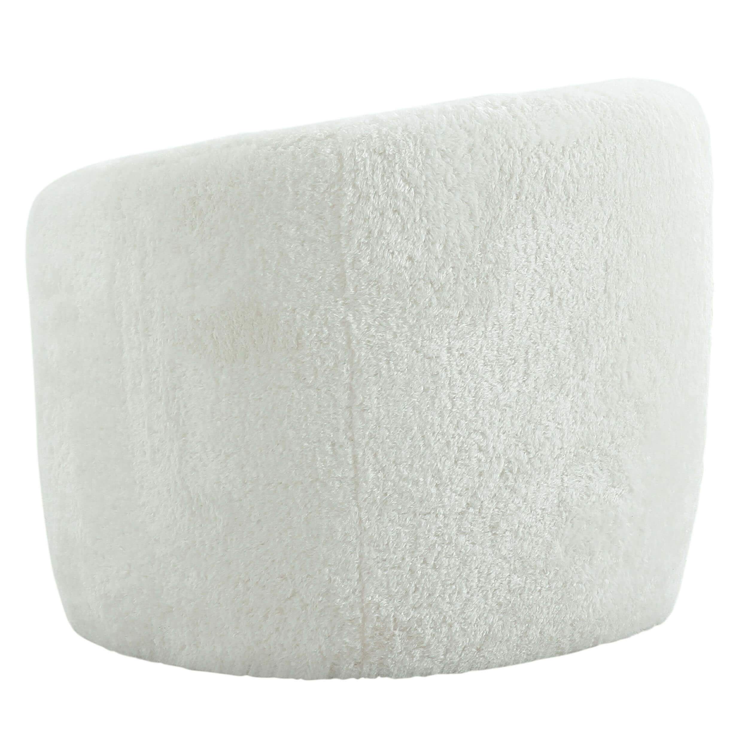 Dakota Armchair, Faux Shearling - Image 3
