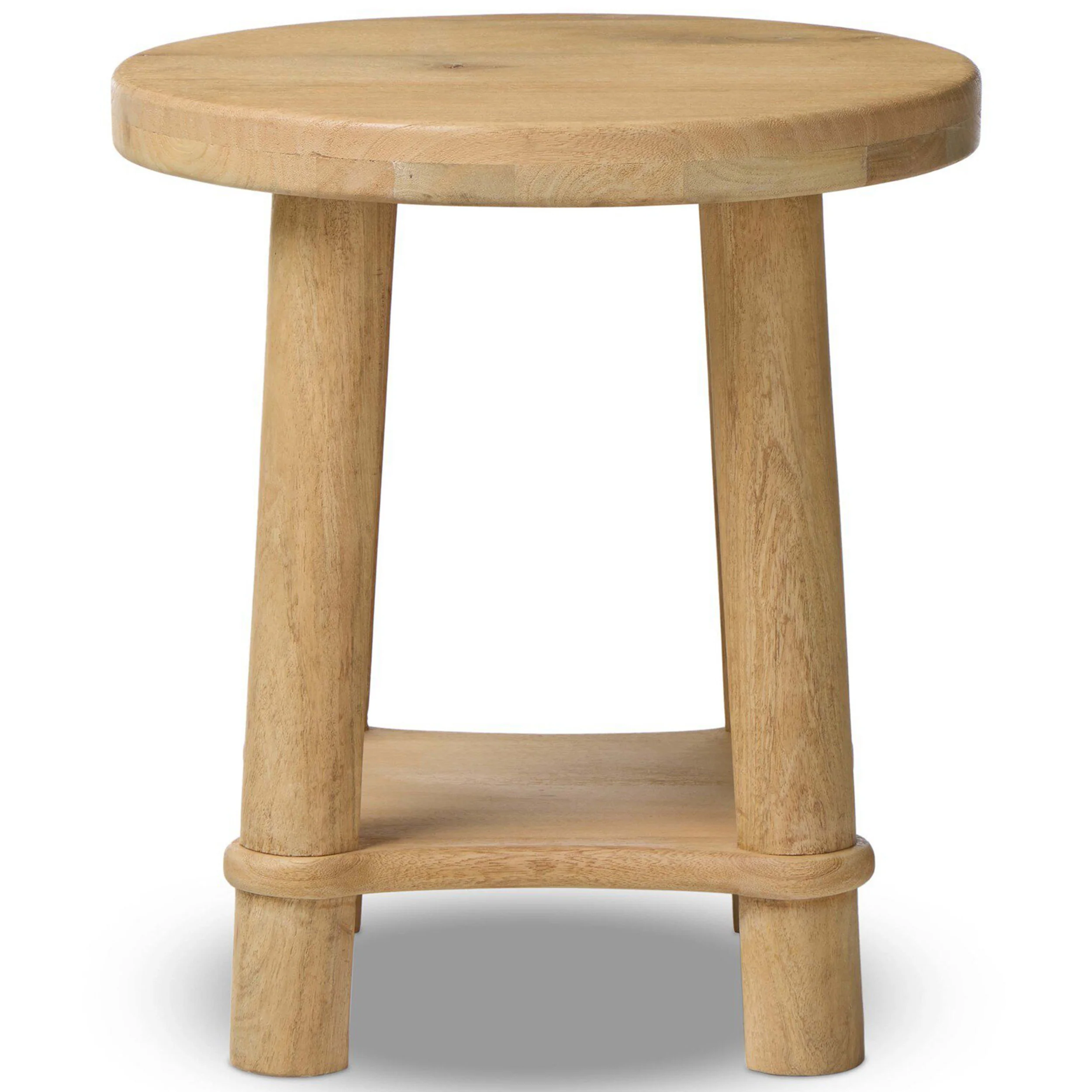 Daley End Table, Light Natural by Four Hands - Image 2