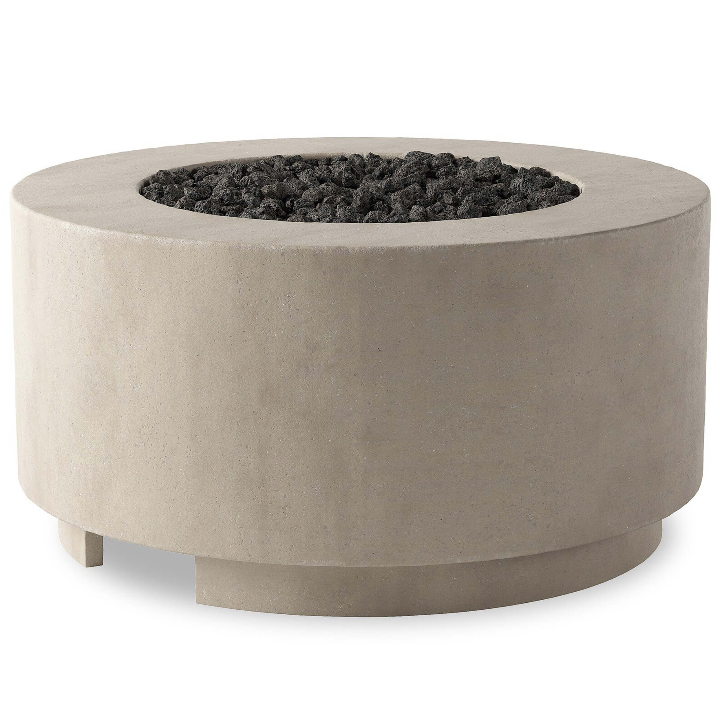 Damian Outdoor Fire Table, Natural by Four Hands