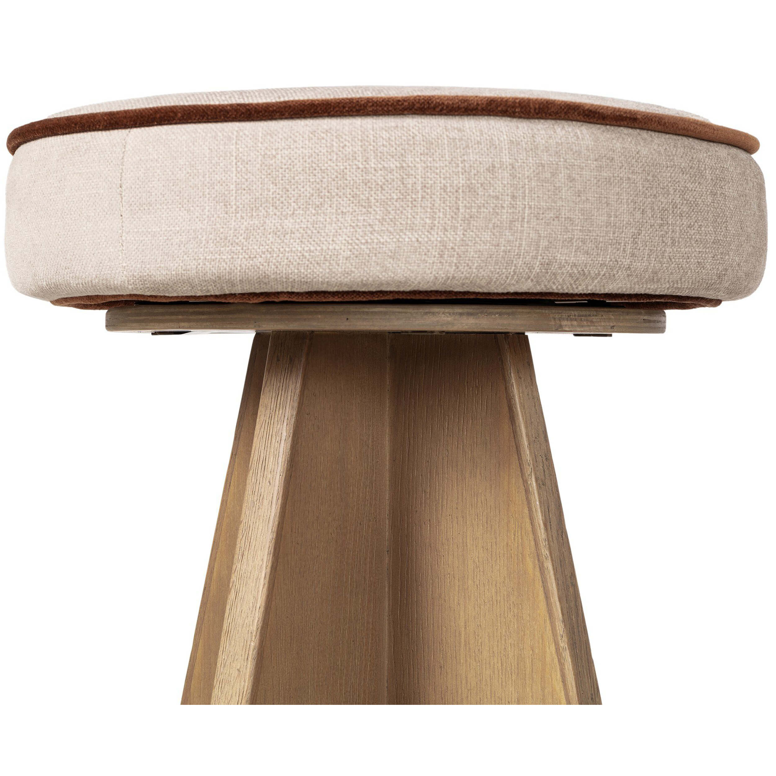 Damon Swivel Bar & Counter Stool, Harbor Sand - Image 10