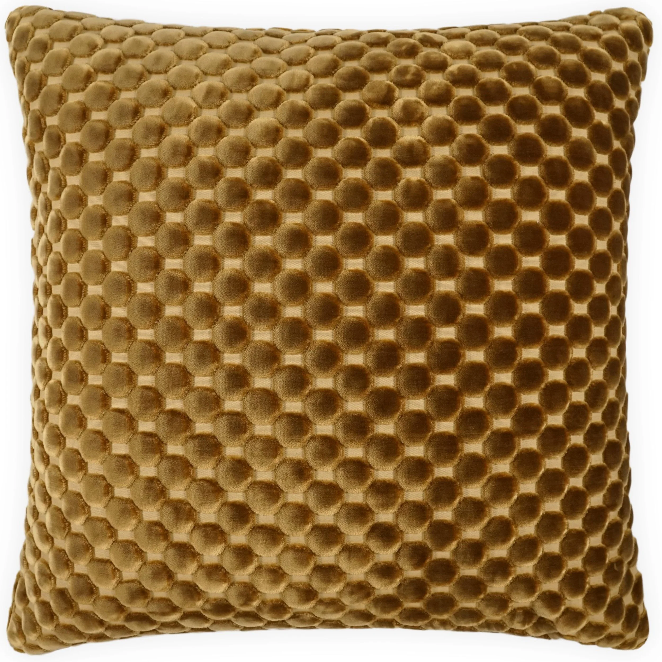 Dance 24" Pillow, Ochre, Set of 2
