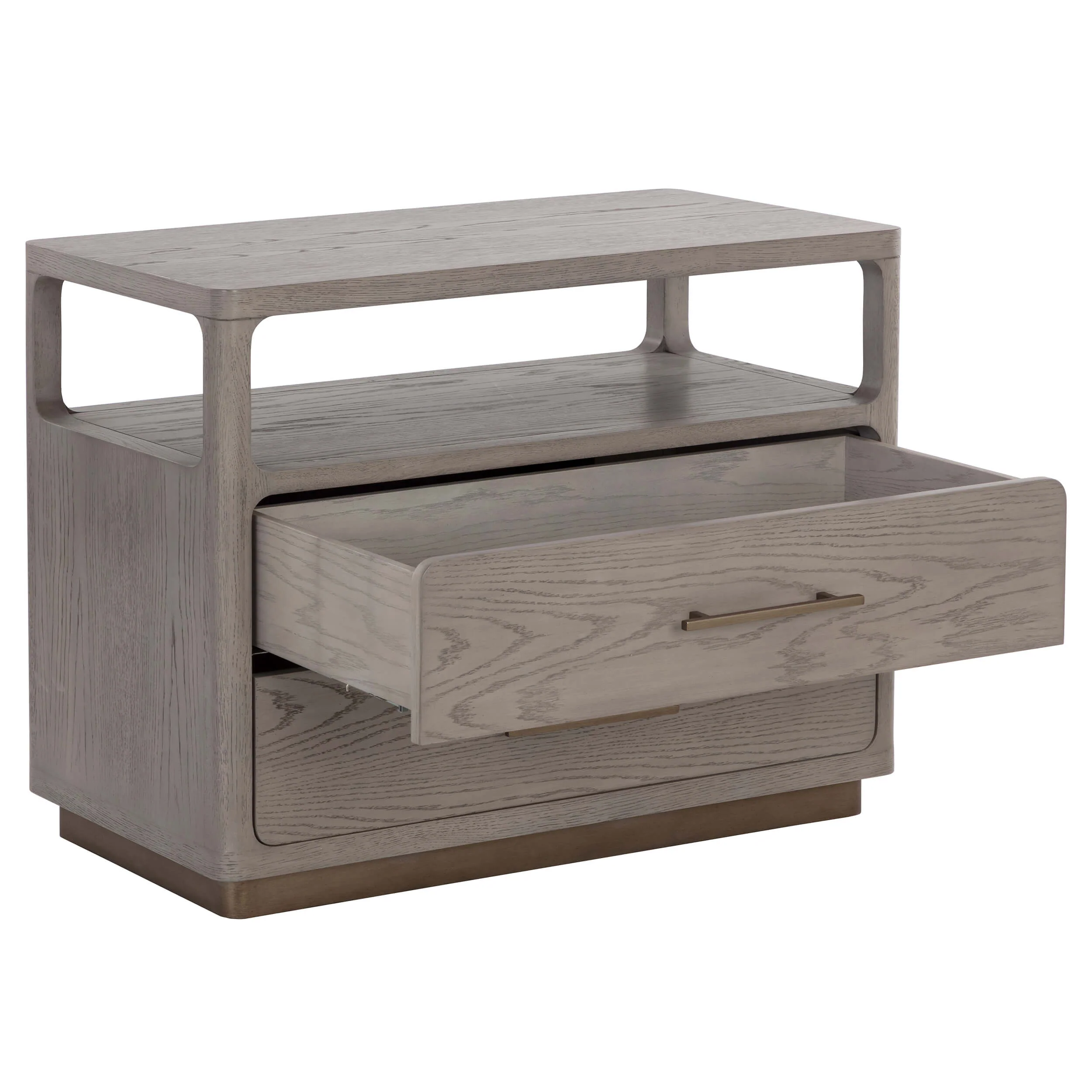 Danette Nightstand, Greige - Image 3