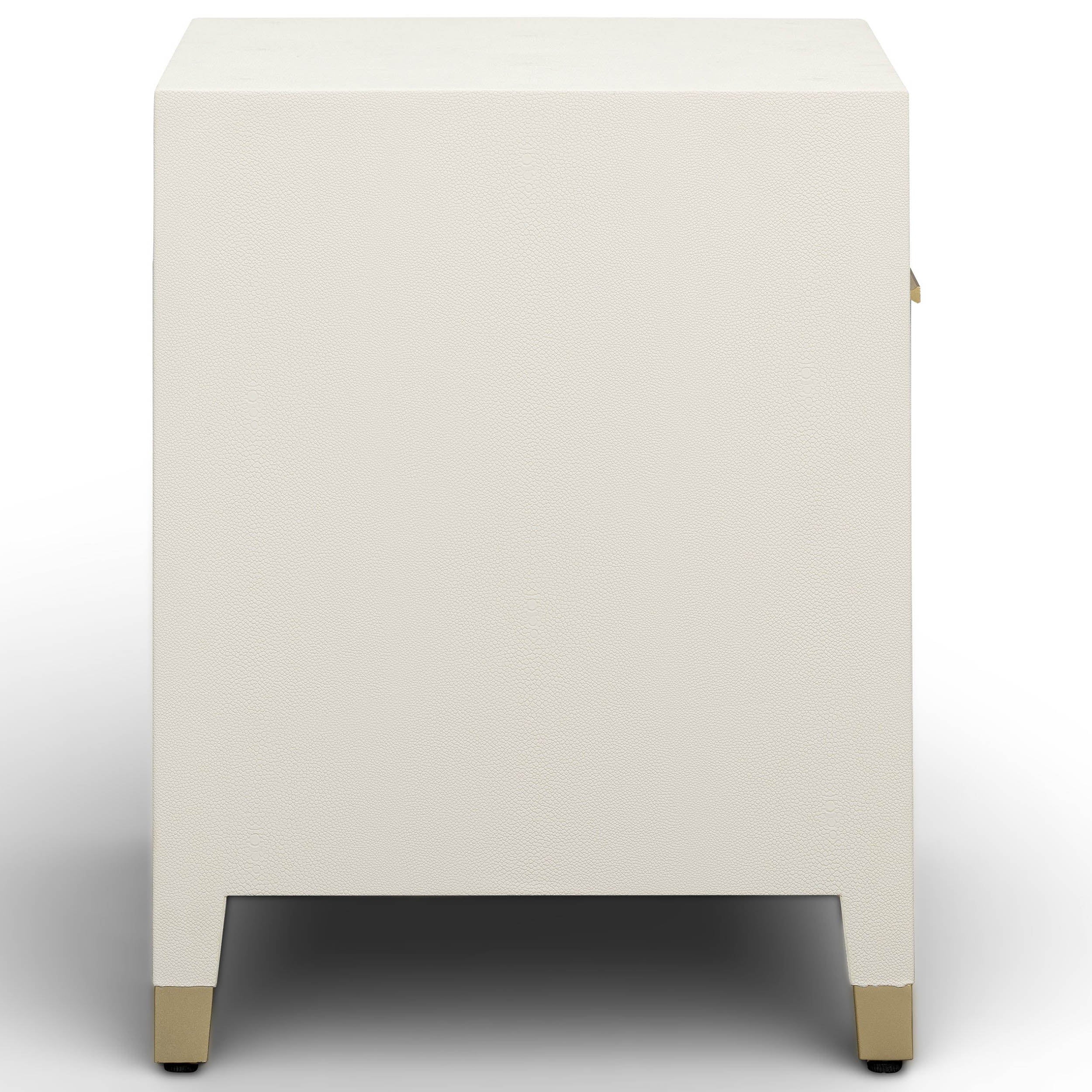 Dani 1 Drawer Nightstand, Cream - Image 3