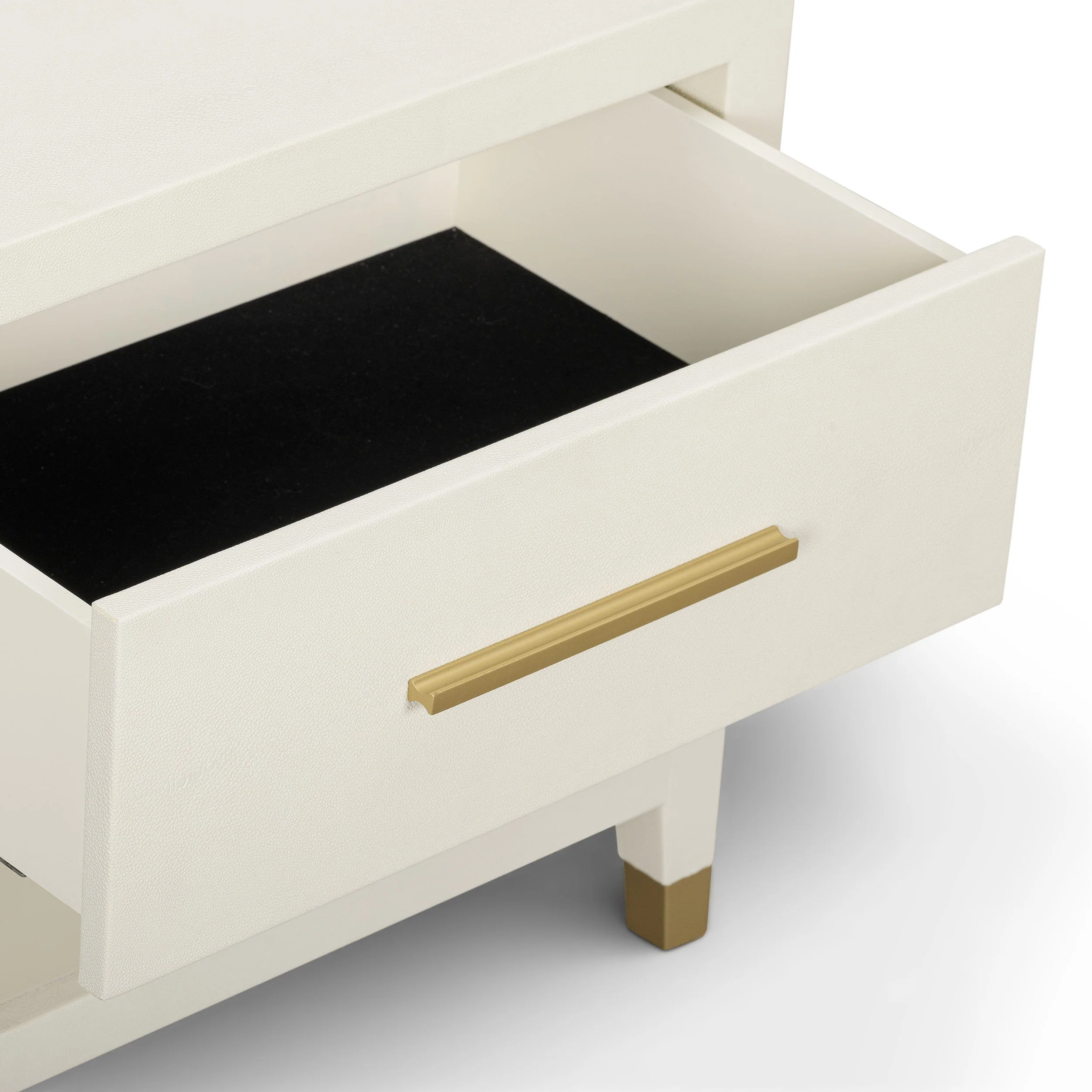 Dani 1 Drawer Nightstand, Cream - Image 5