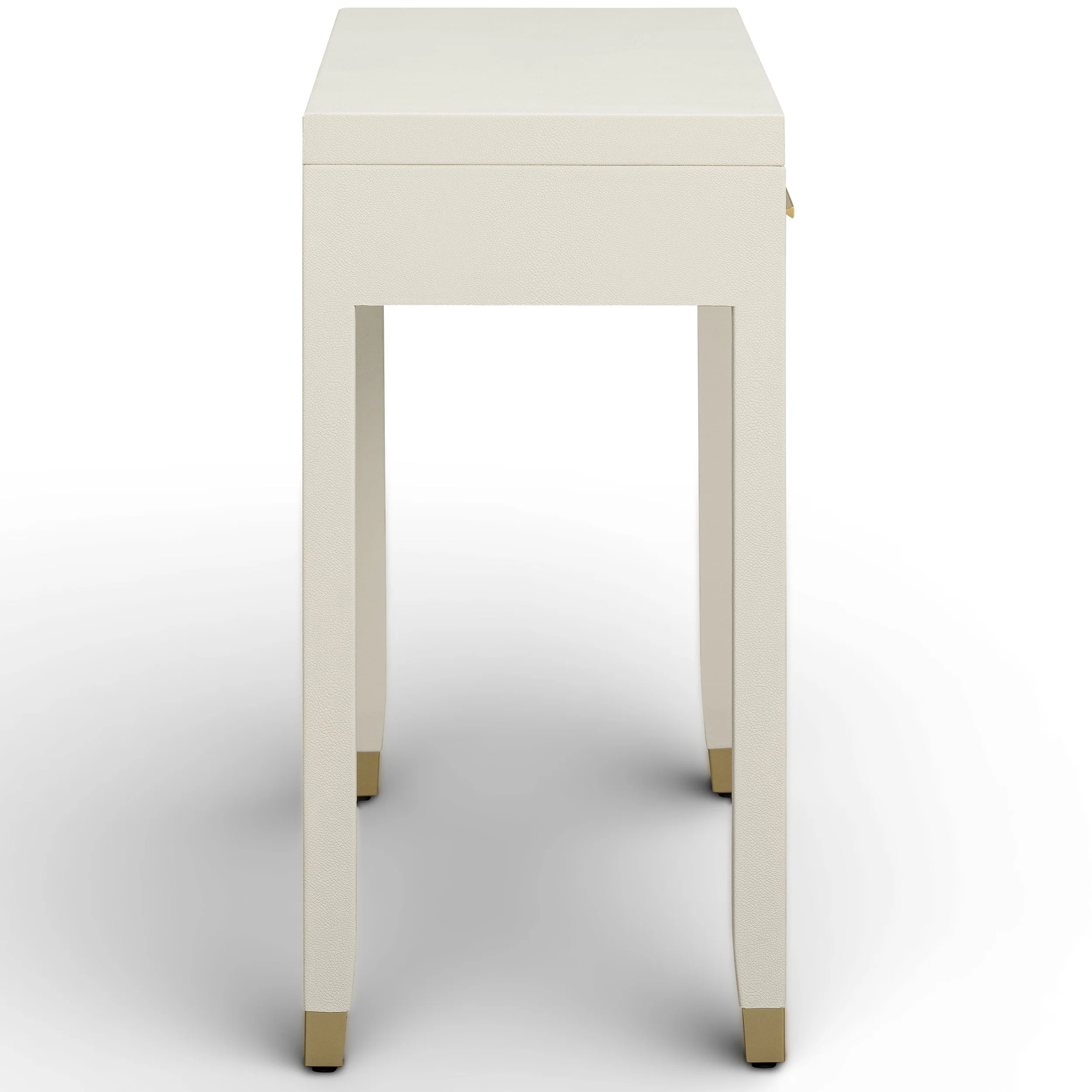 Dani 2-Drawer Console Table, Cream - Image 3
