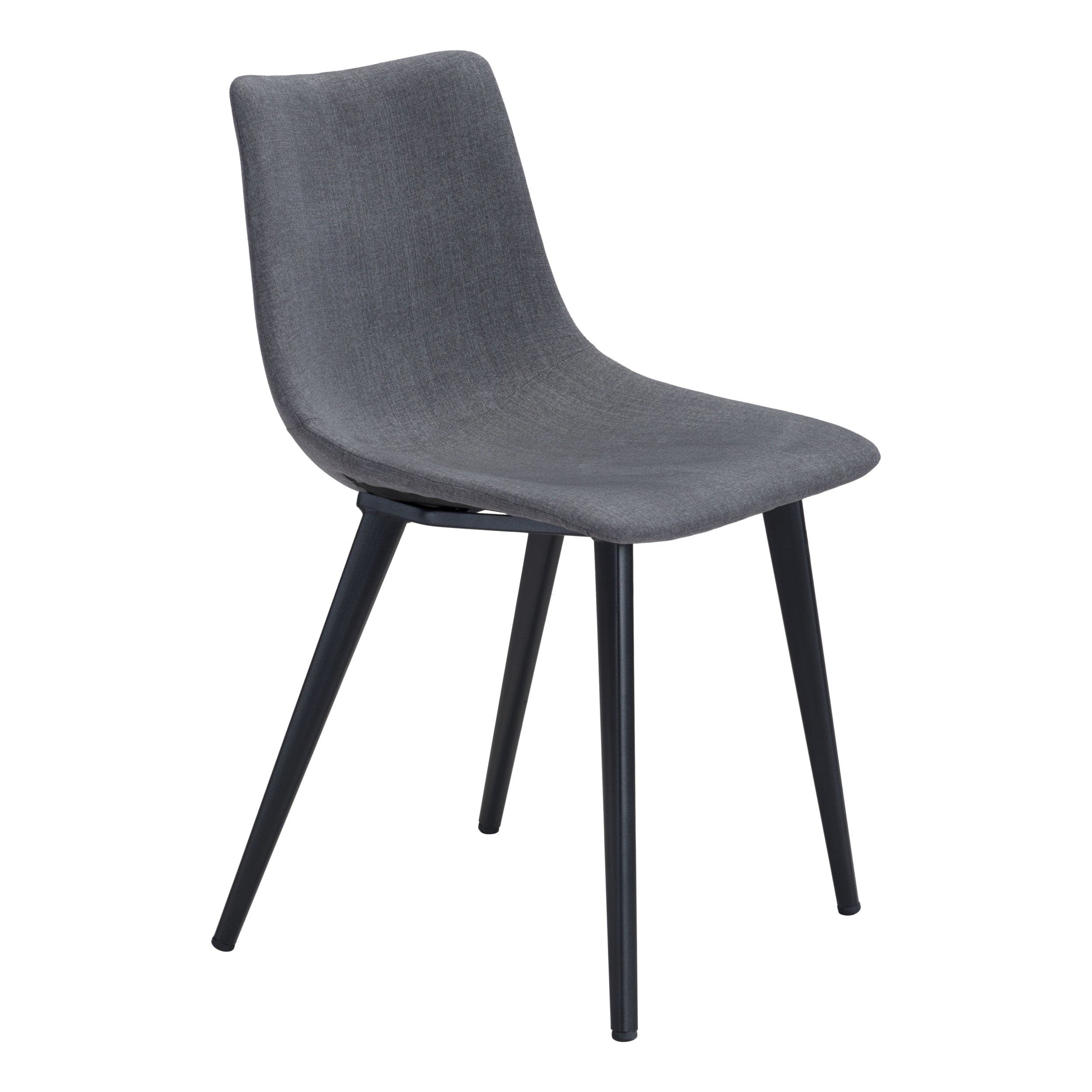 Daniel Dining Chair, Gray, Set of 2