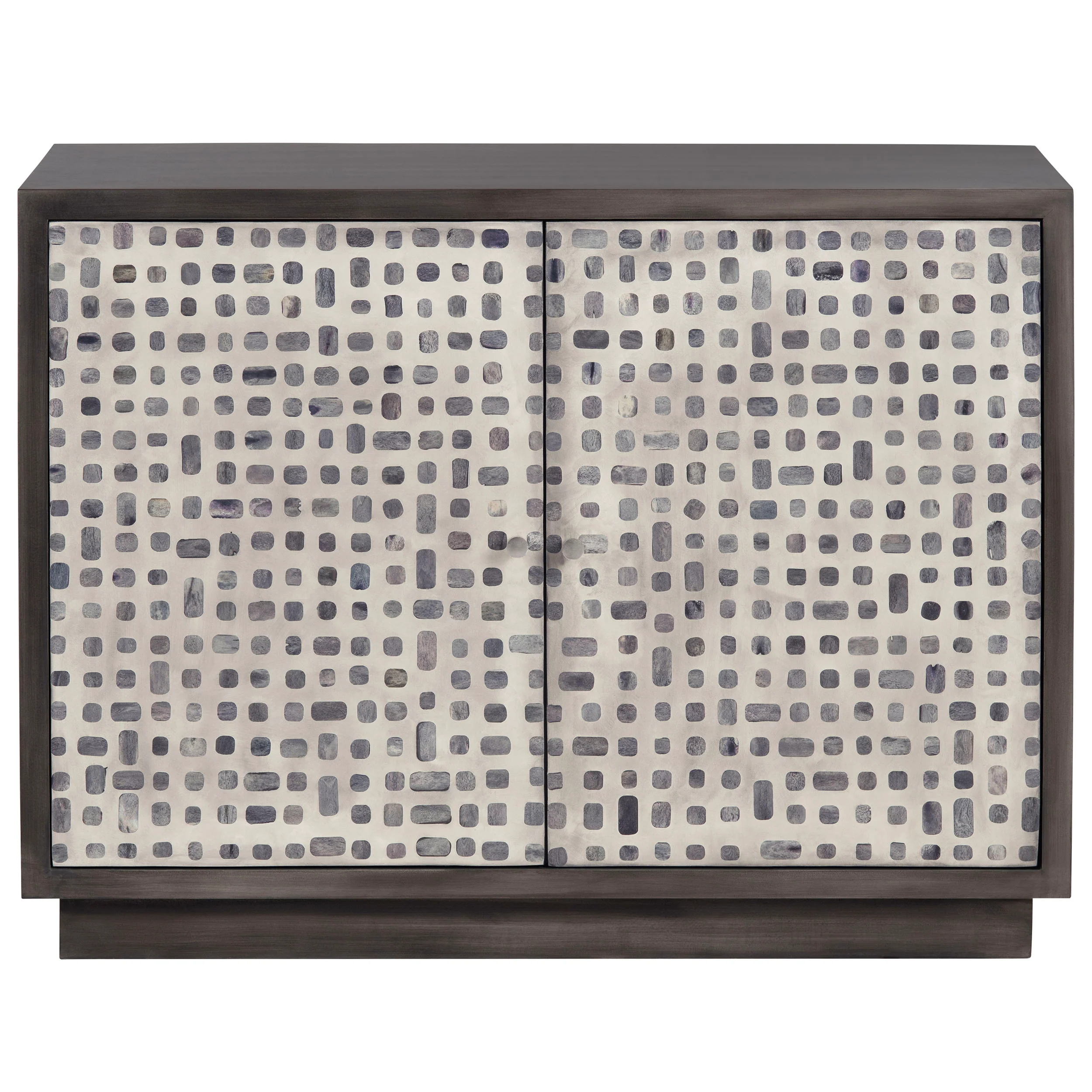 Dapple 2 Door Cabinet, Grey - Image 2
