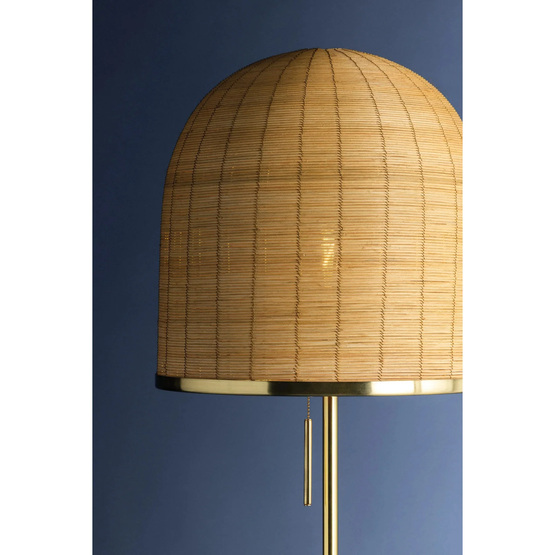 Darfield Floor Lamp, Aged Brass - Image 3
