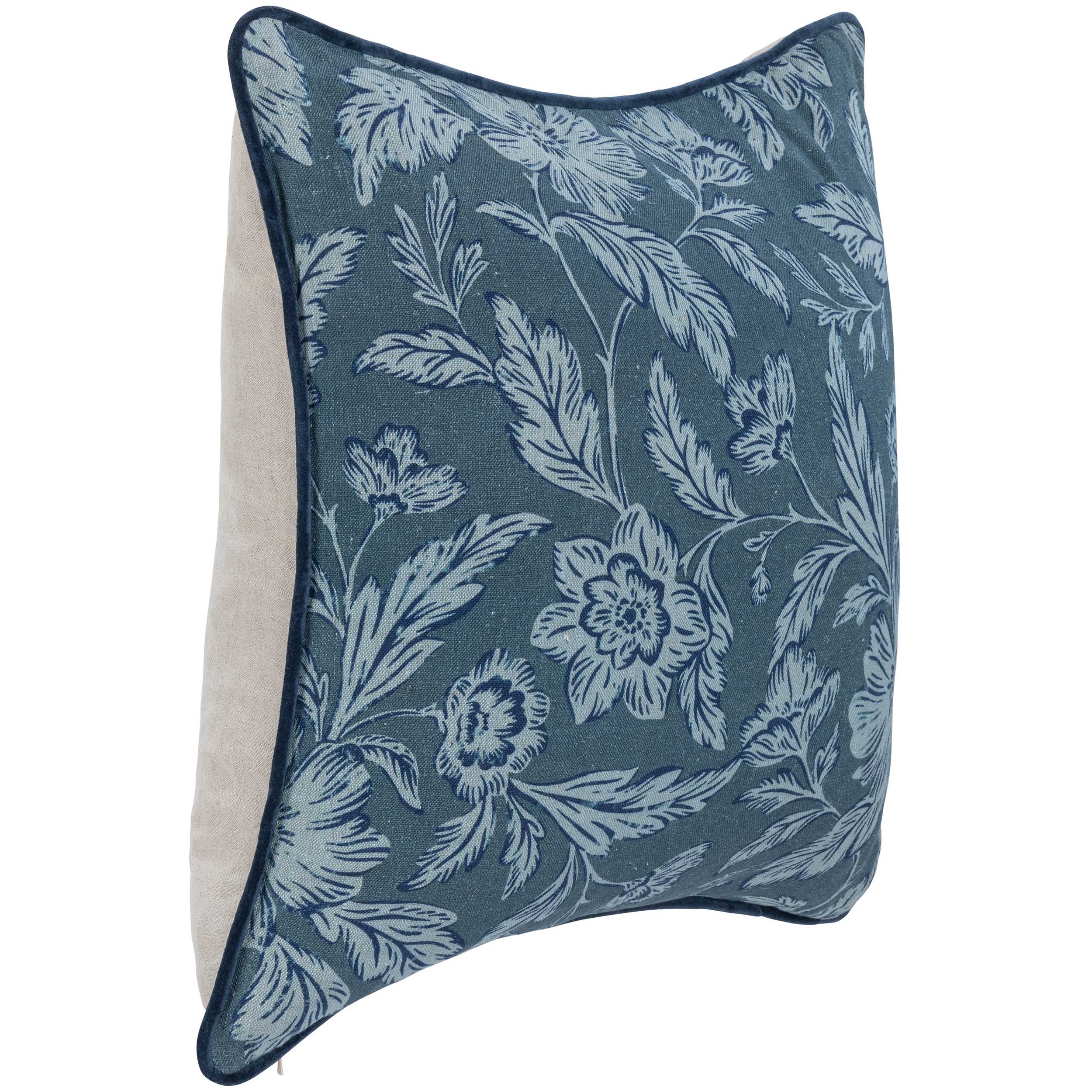 Davenport Pillow, Denim Blue - Image 2