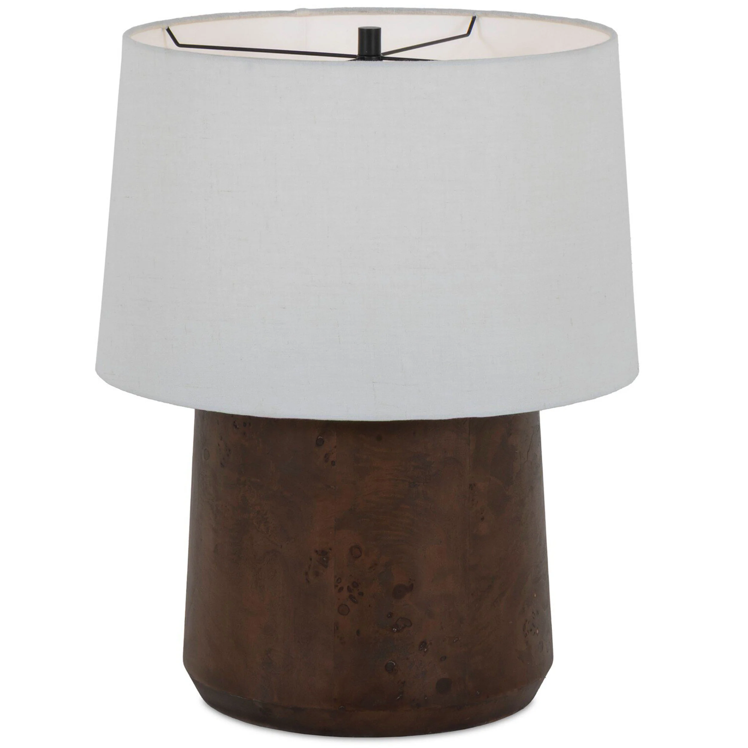 Daxton Table Lamp, Dark Brown Mappa Burl by Amber Lewis x Four Hands - Image 2