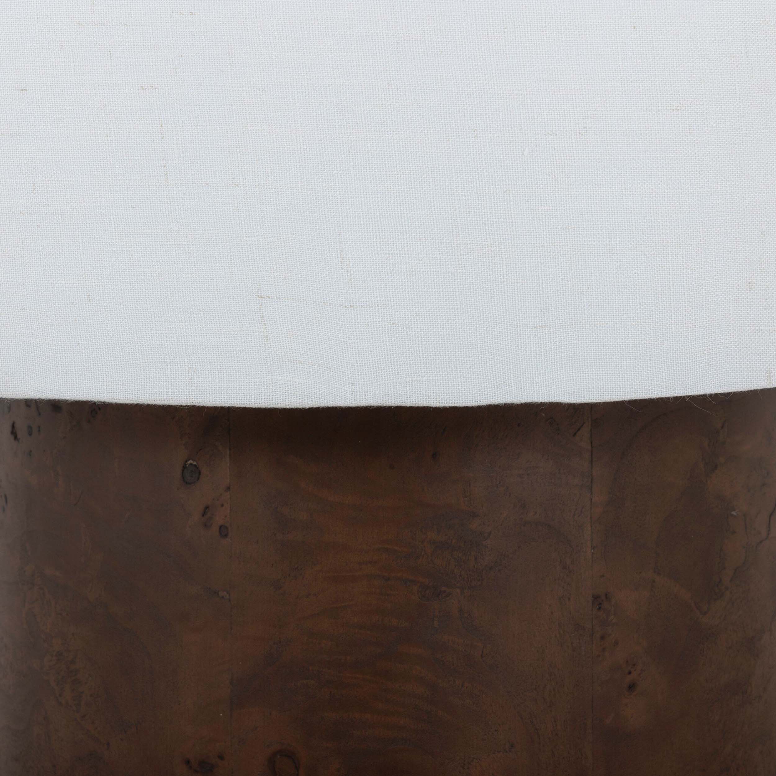 Daxton Table Lamp, Dark Brown Mappa Burl by Amber Lewis x Four Hands - Image 4