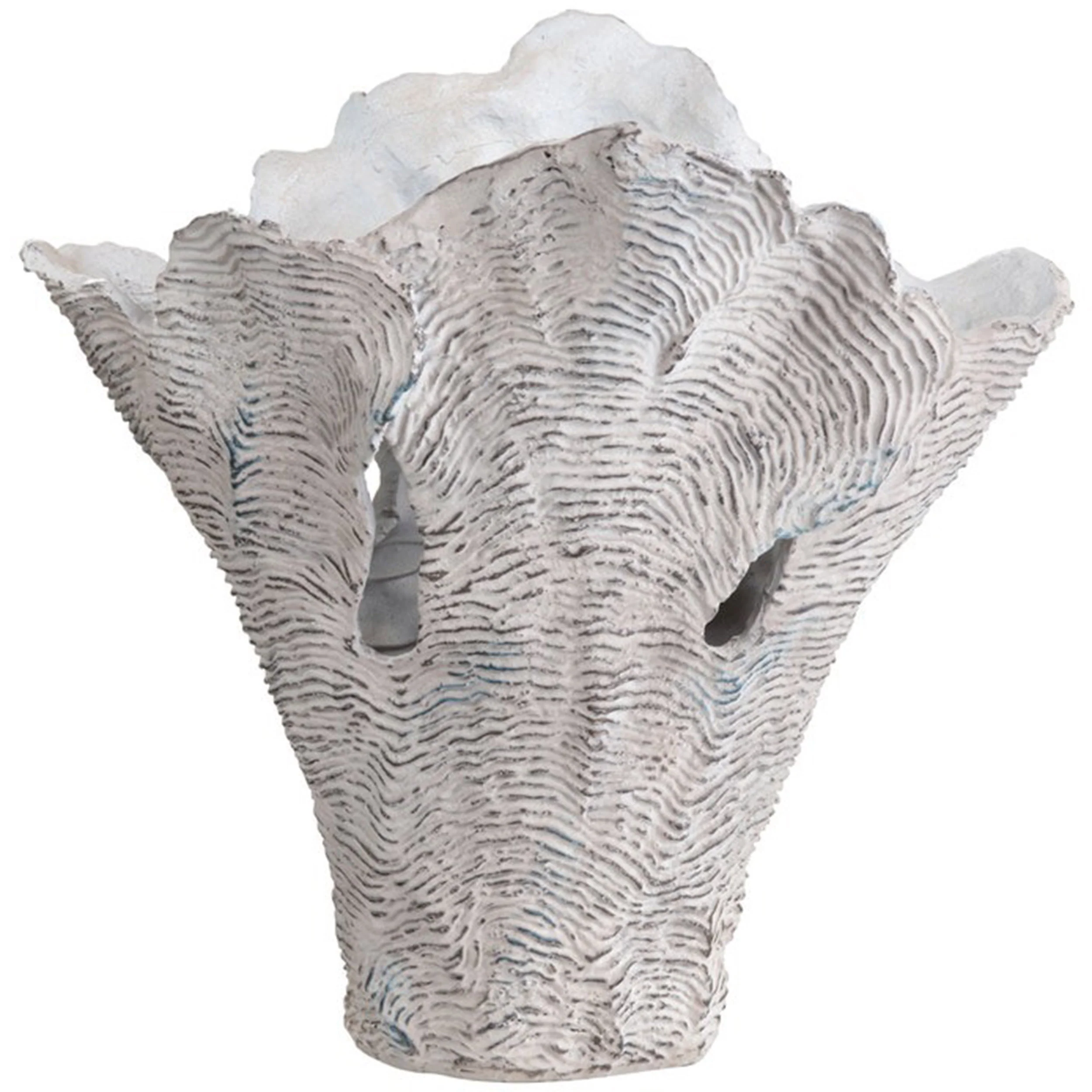 Deacon Coral Sculpture, White - Image 2