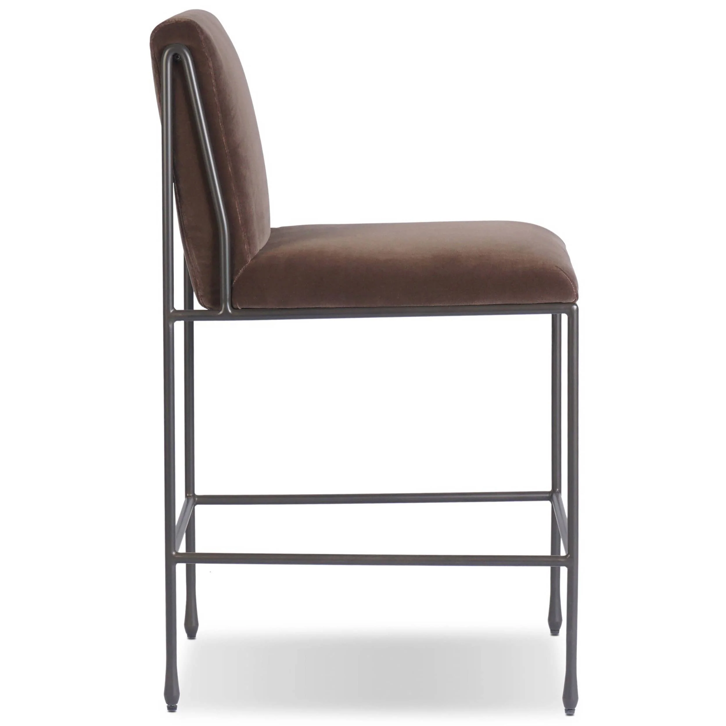 Decker Counter Stool, Surrey Mink by Four Hands - Image 3