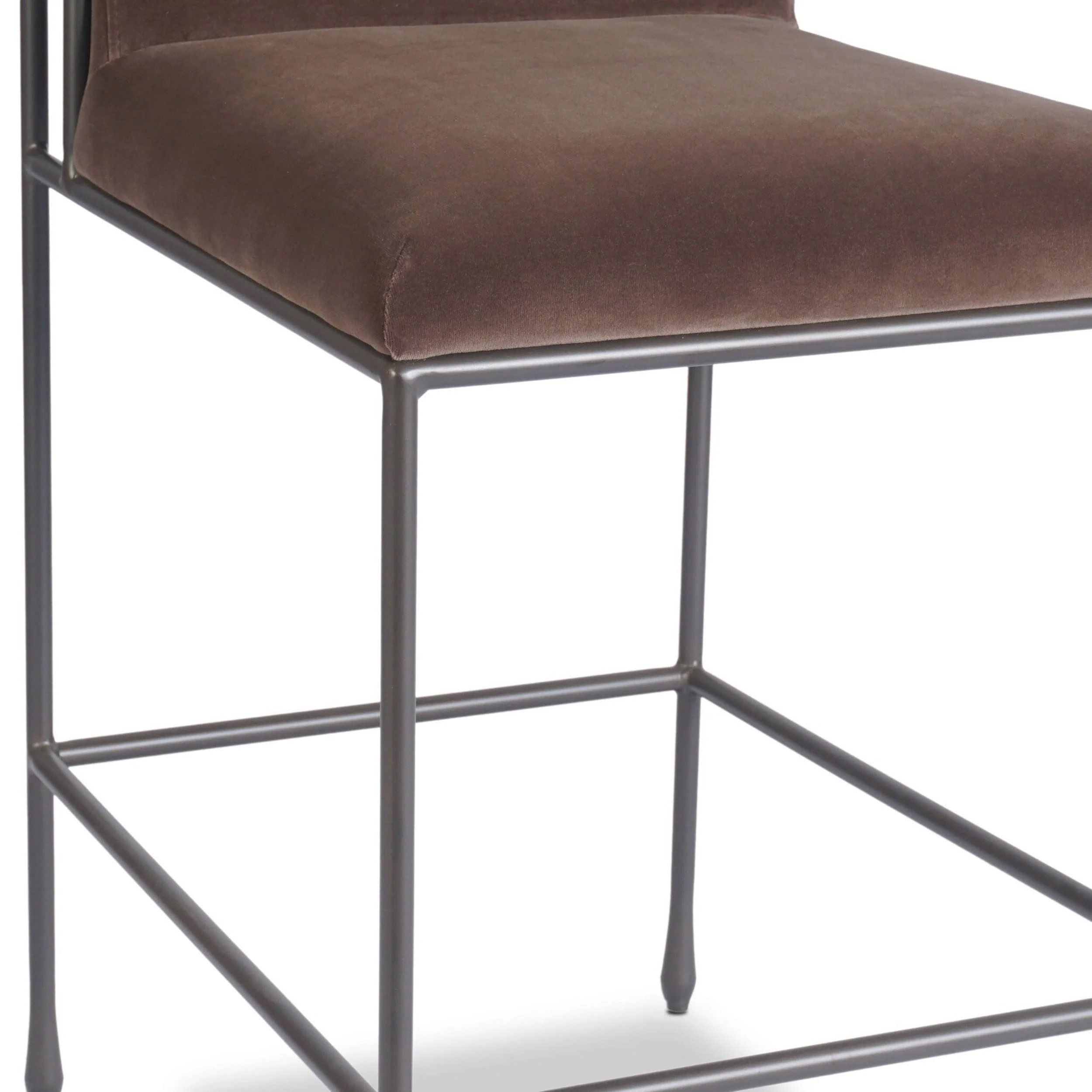 Decker Counter Stool, Surrey Mink by Four Hands - Image 7