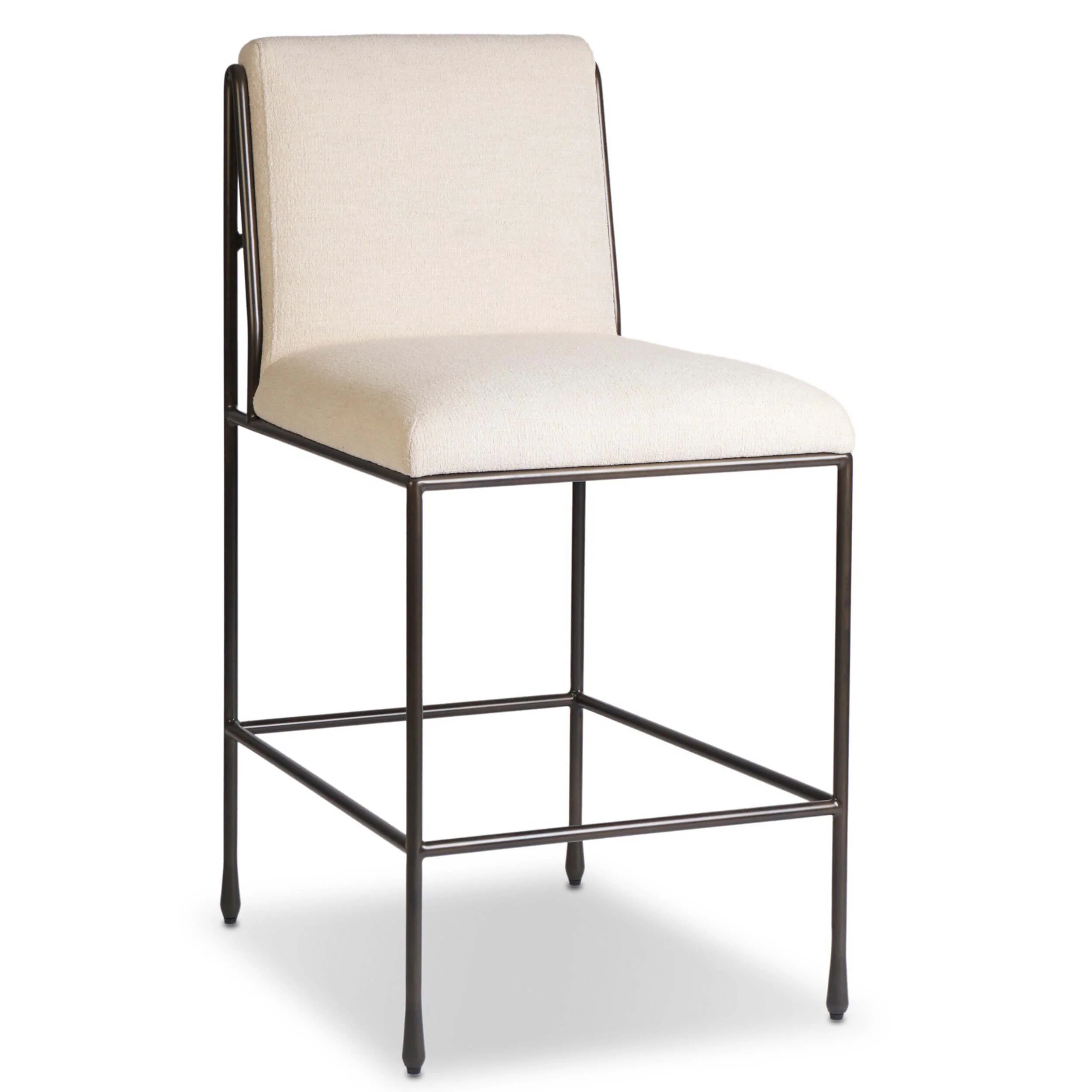 Decker Counter Stool, Wayfarer Snow by Four Hands