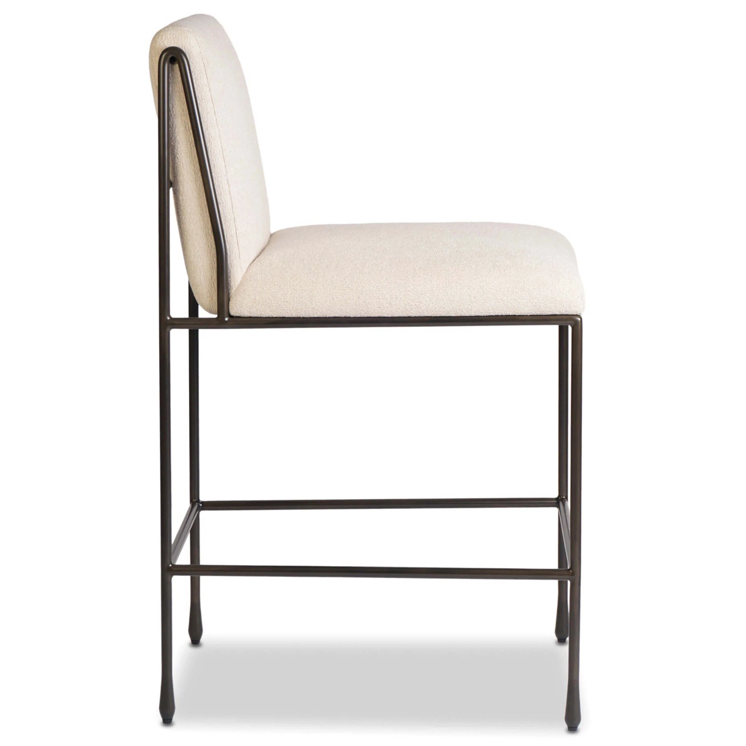 Decker Counter Stool, Wayfarer Snow by Four Hands - Image 3