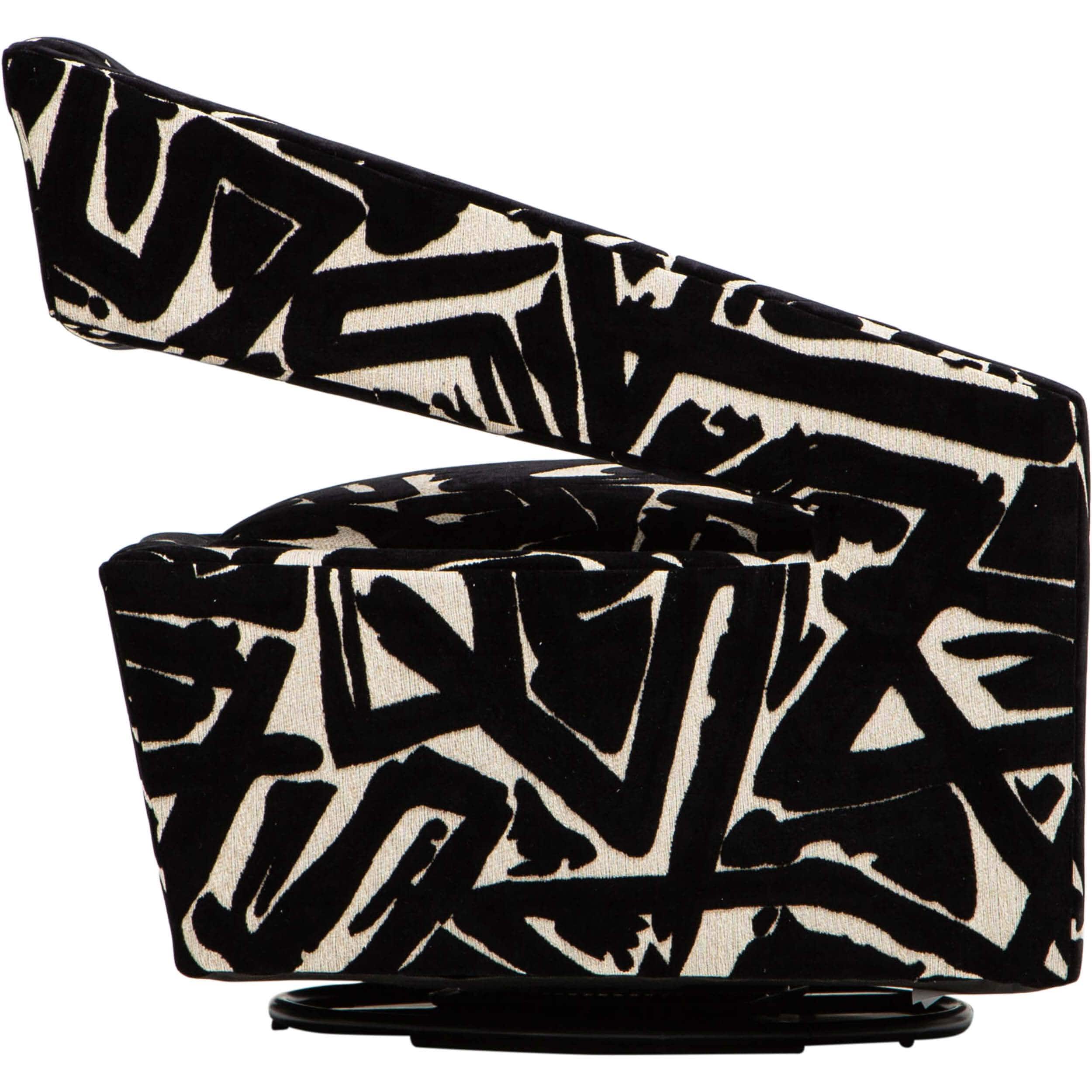 Decker Swivel Chair, ACDC Onyx - Image 3