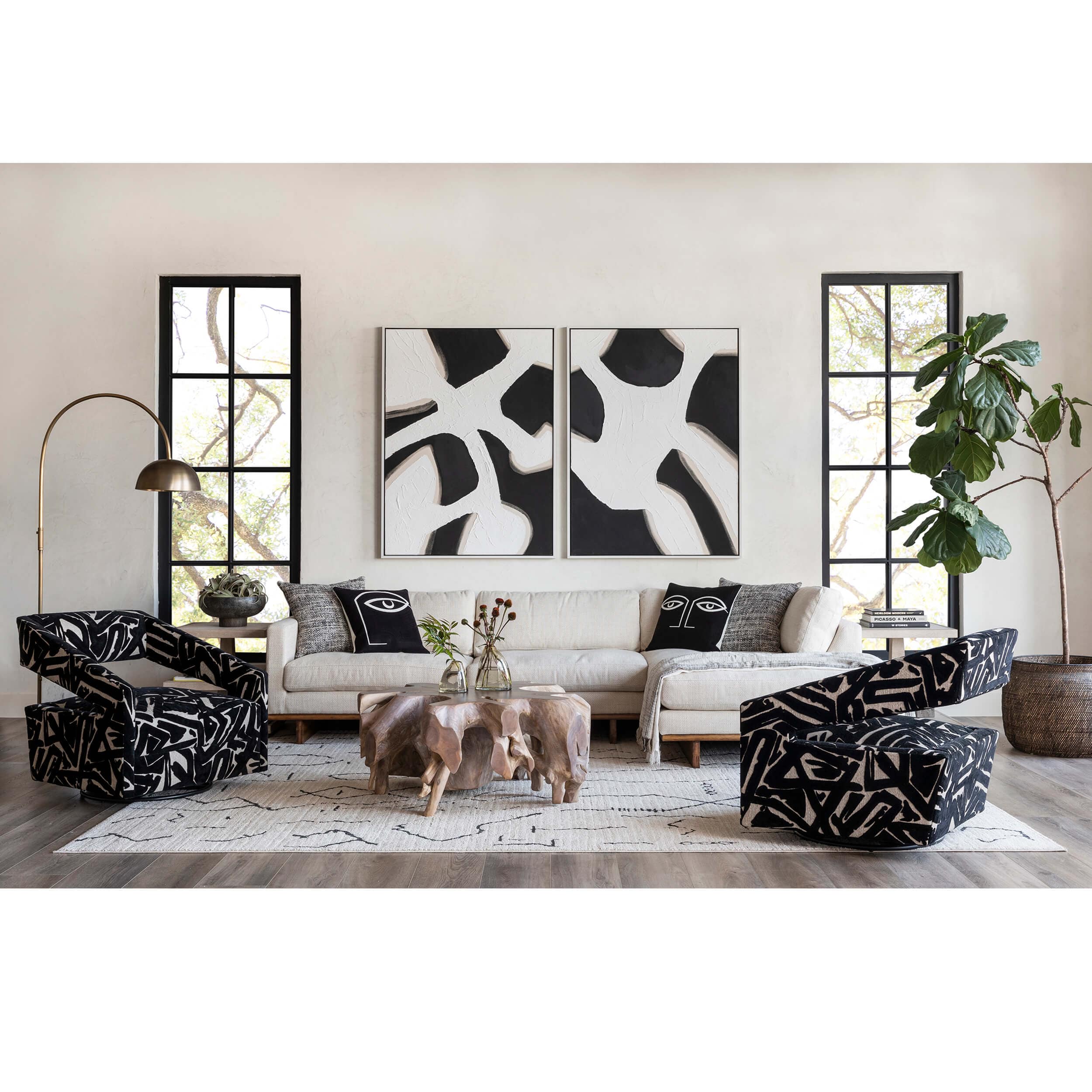 Decker Swivel Chair, ACDC Onyx - Image 7