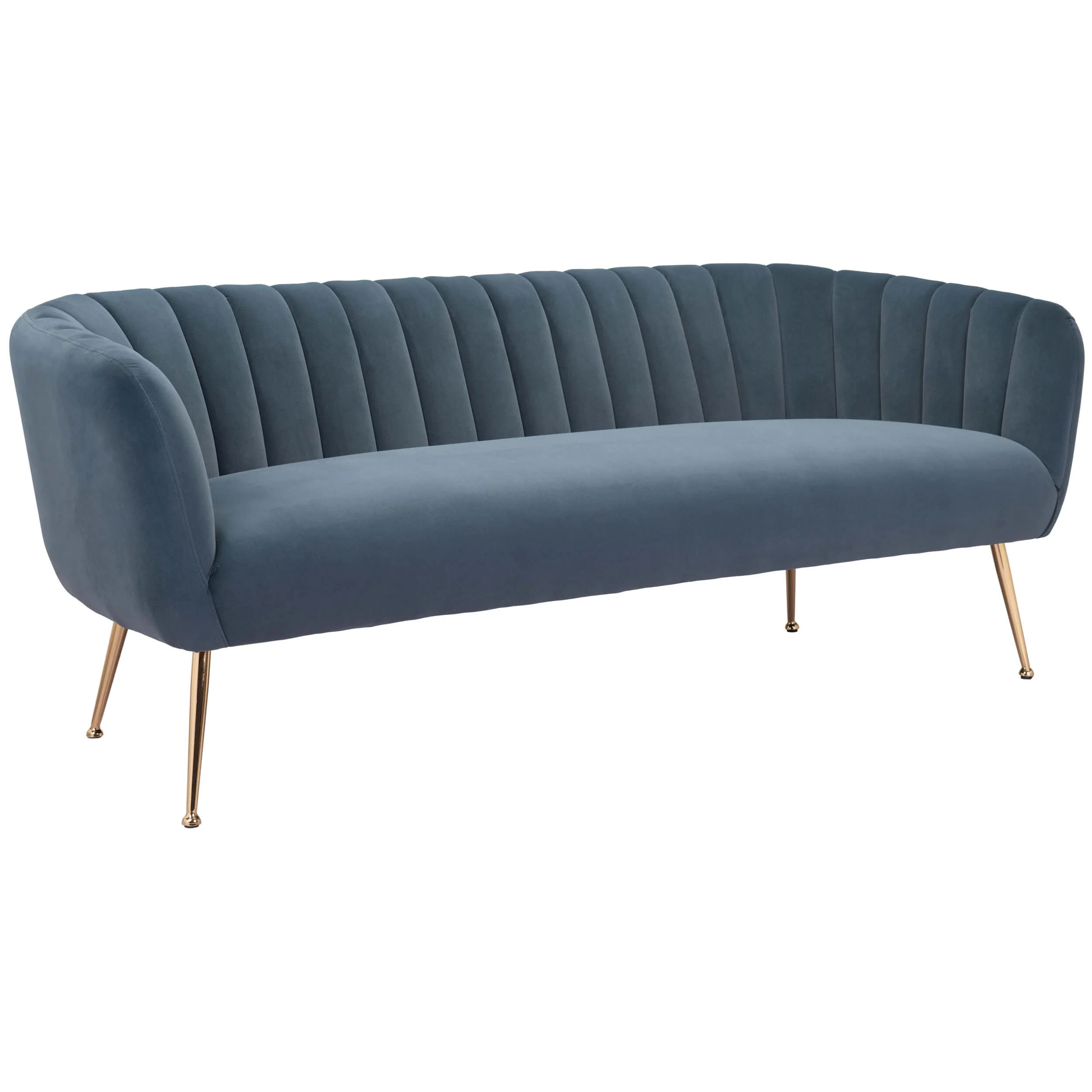 Deco Sofa, Blue - Image 2