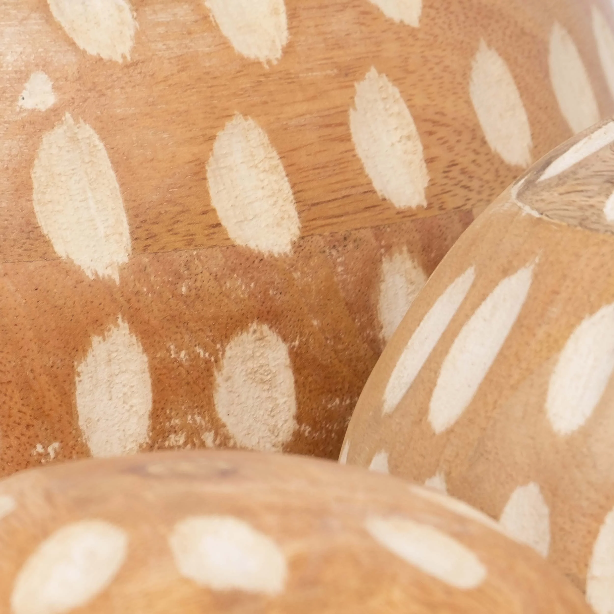 Decorative Ball Set, Natural, Set of 3 - Image 5