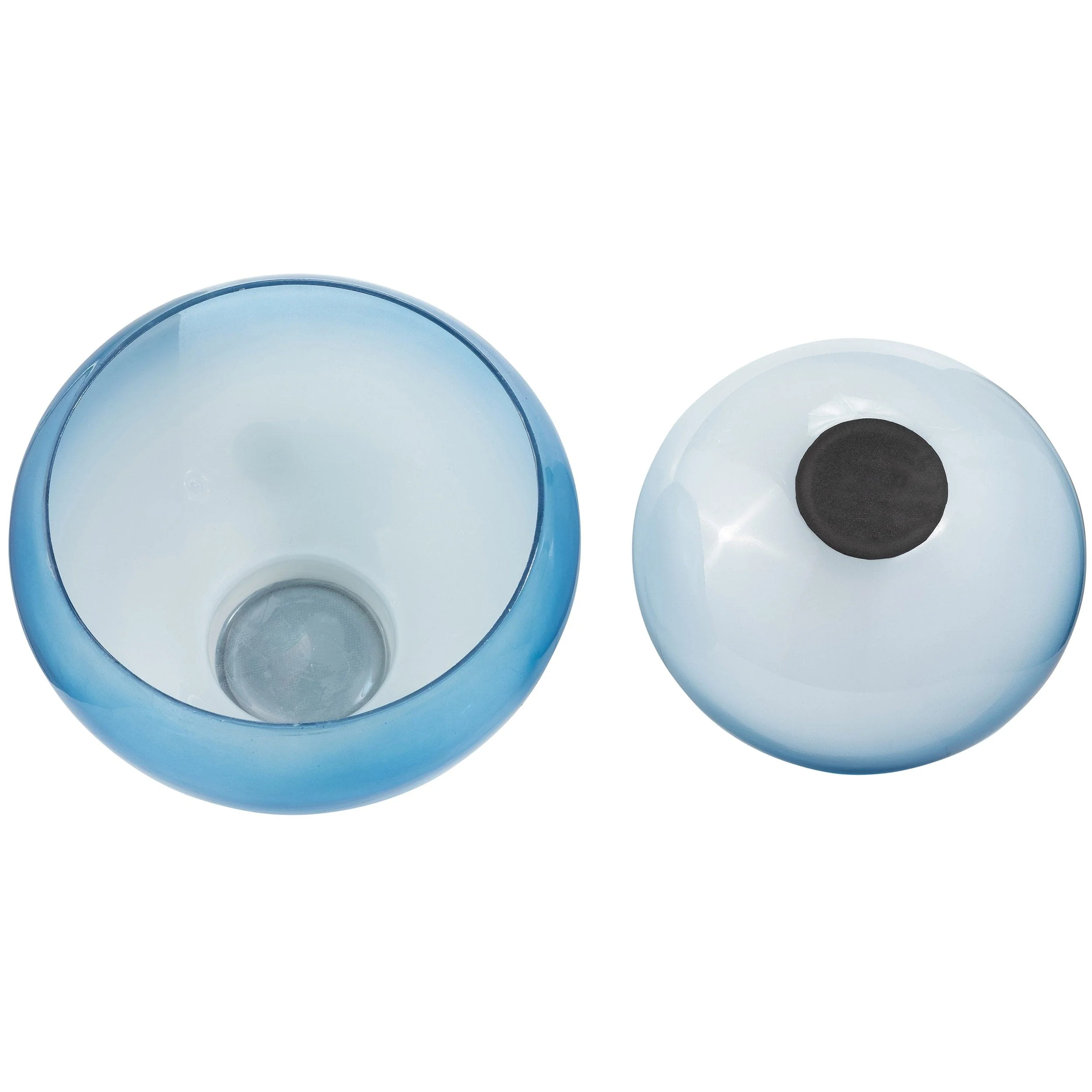 Decorative Bowls, Blue, Set of 2 - Image 3
