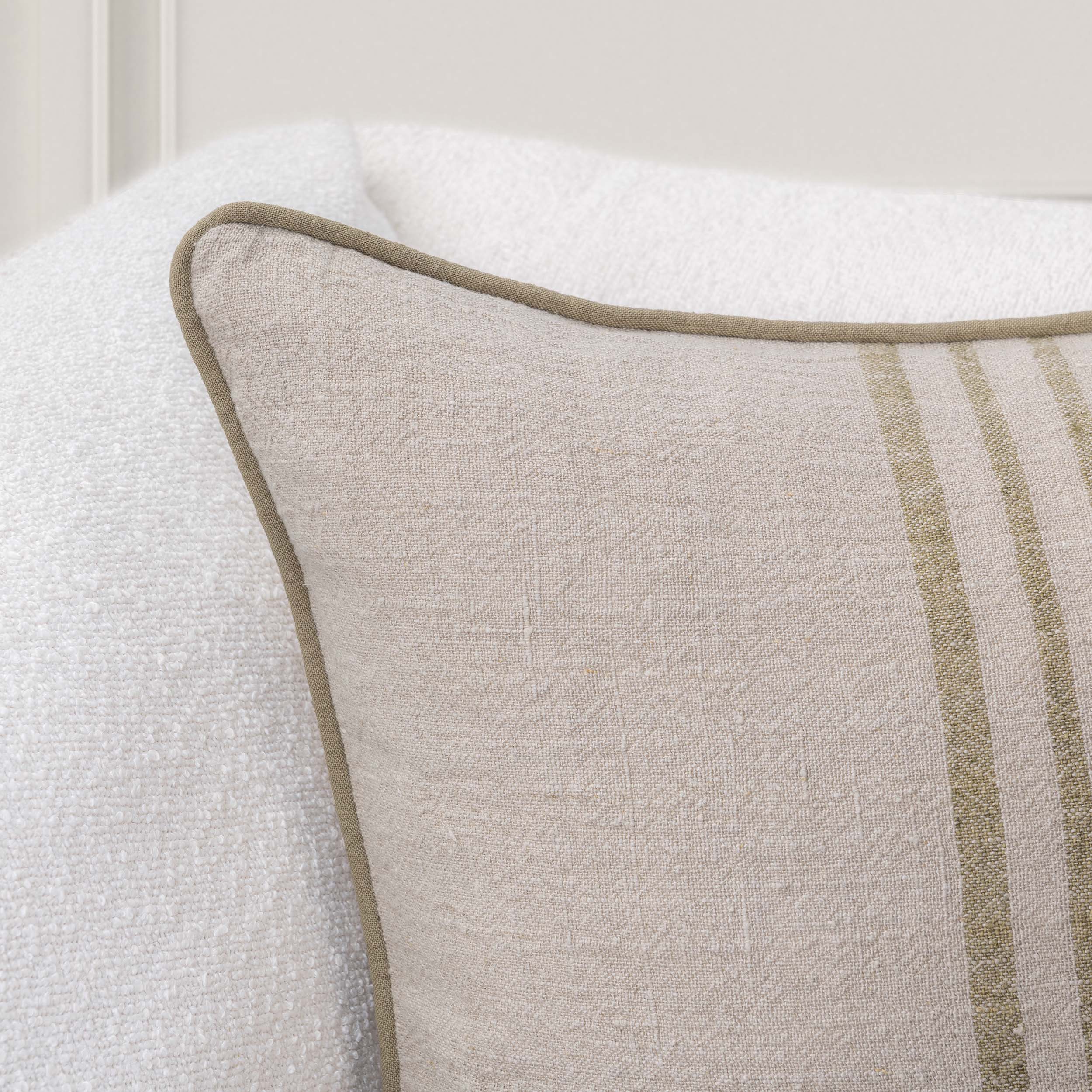 Newport Pillow, Olive Green - Image 2