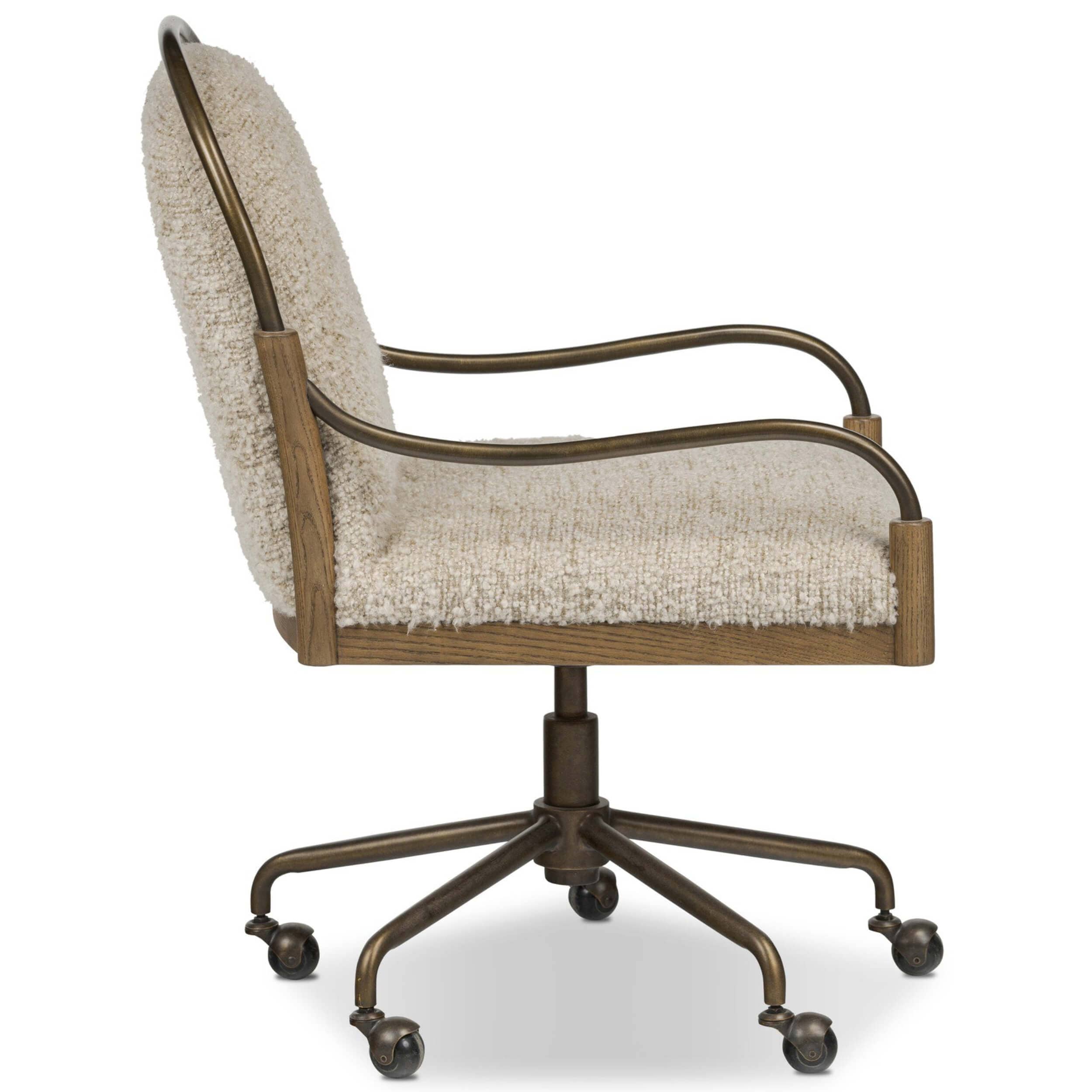 Demi Desk Chair, Ivan Stone by Amber Lewis x Four Hands - Image 3