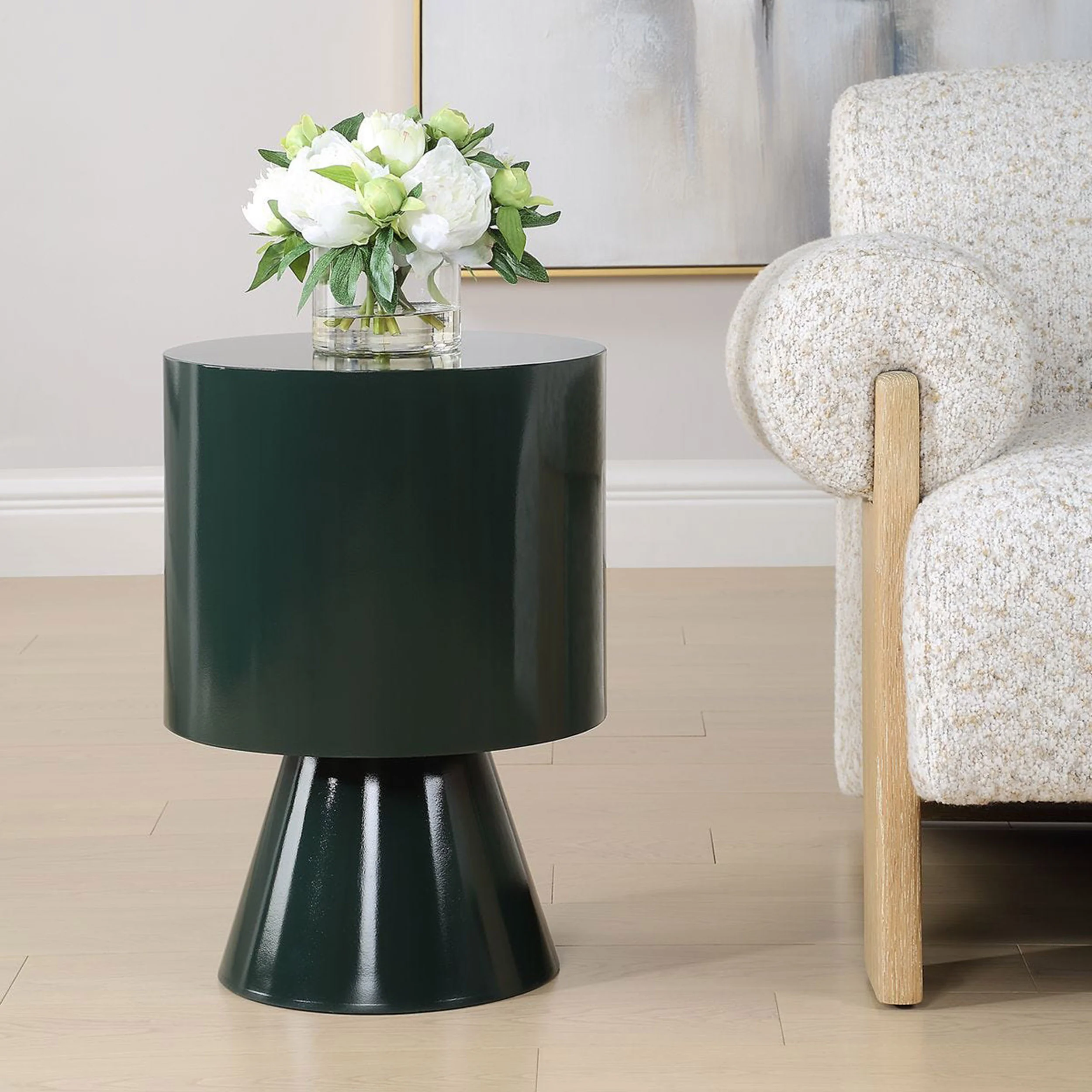 Denison Accent Table, Forest Green - Image 4