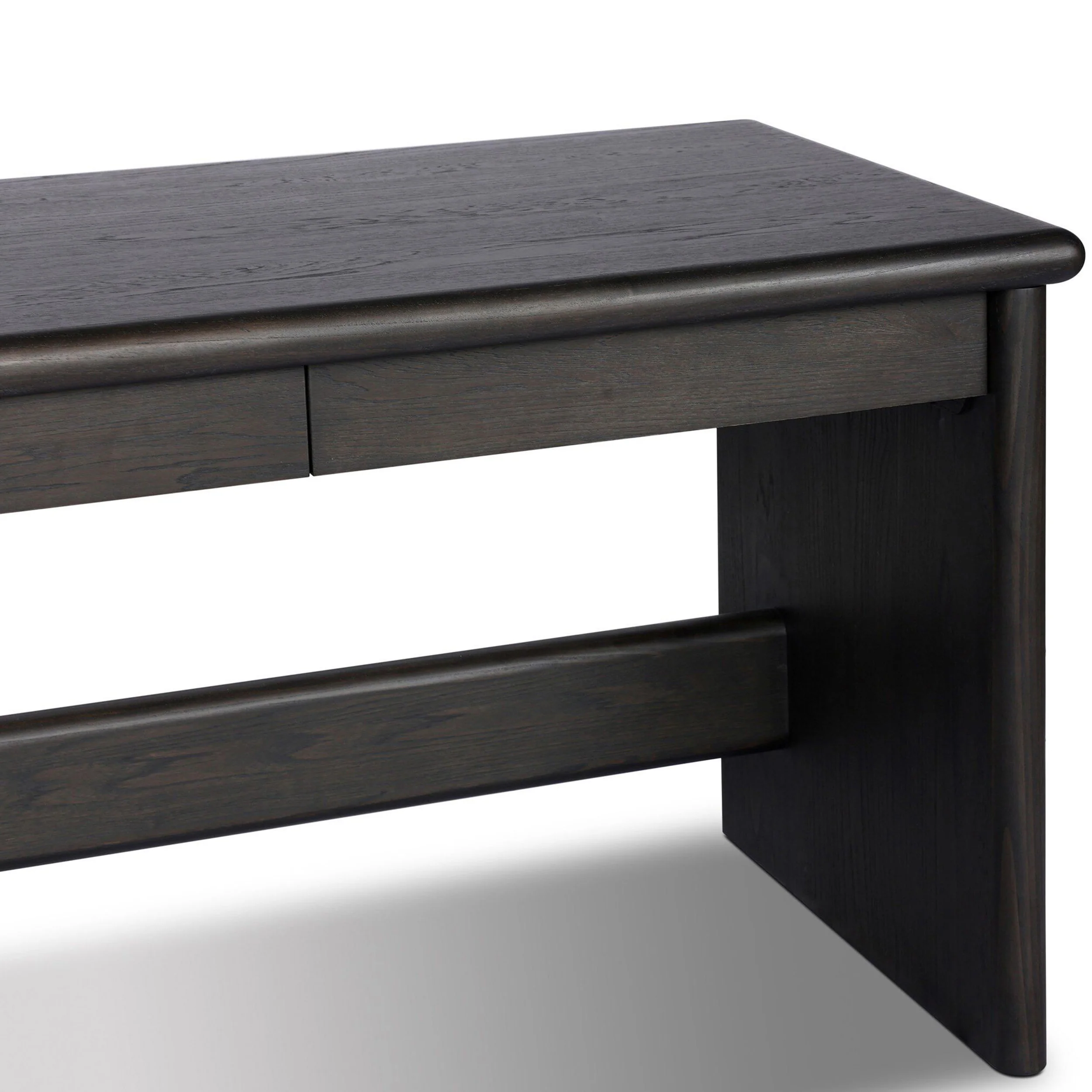 Denton Standing Desk, Smoked Black by Four Hands - Image 6