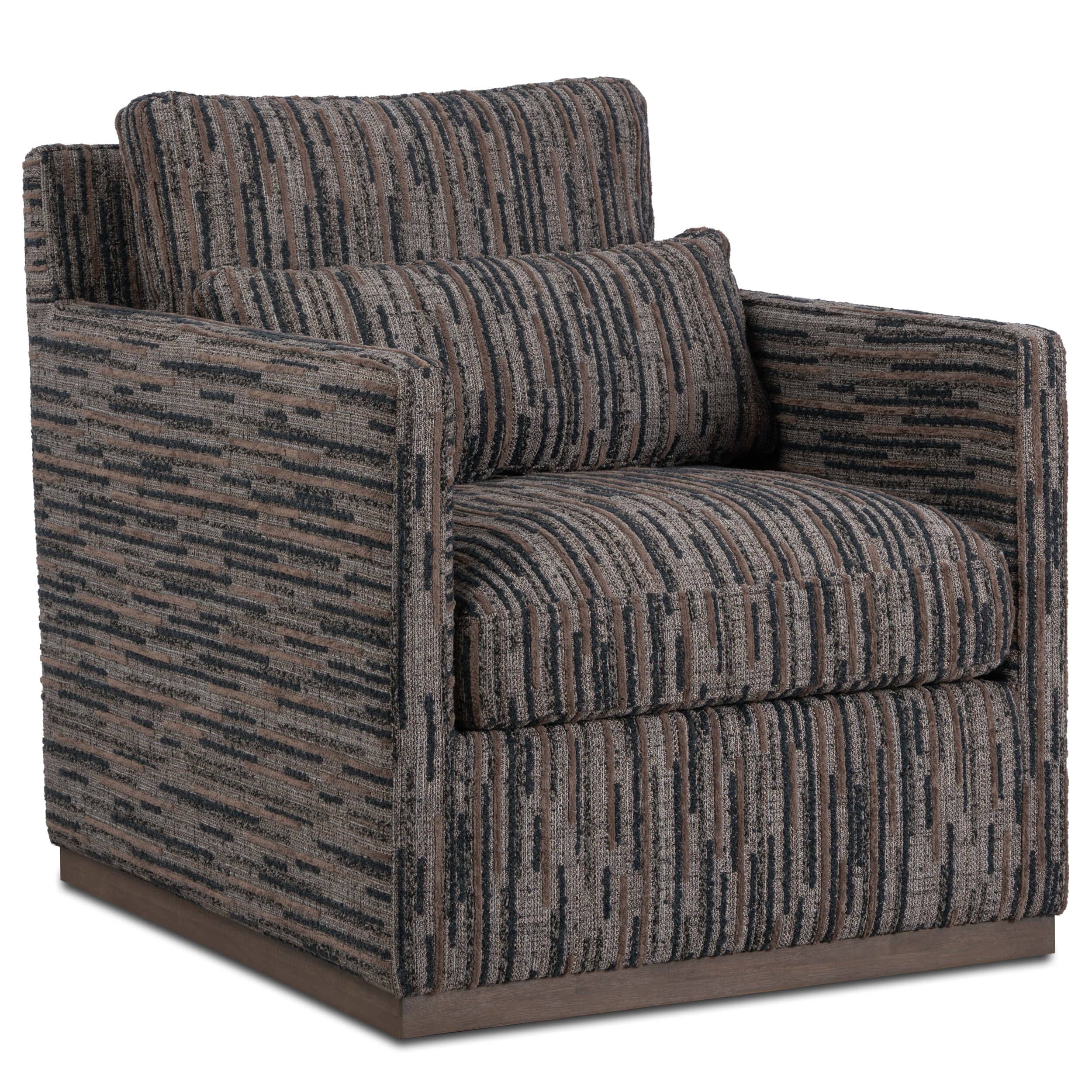 Denton Swivel Chair, Twilight Twig