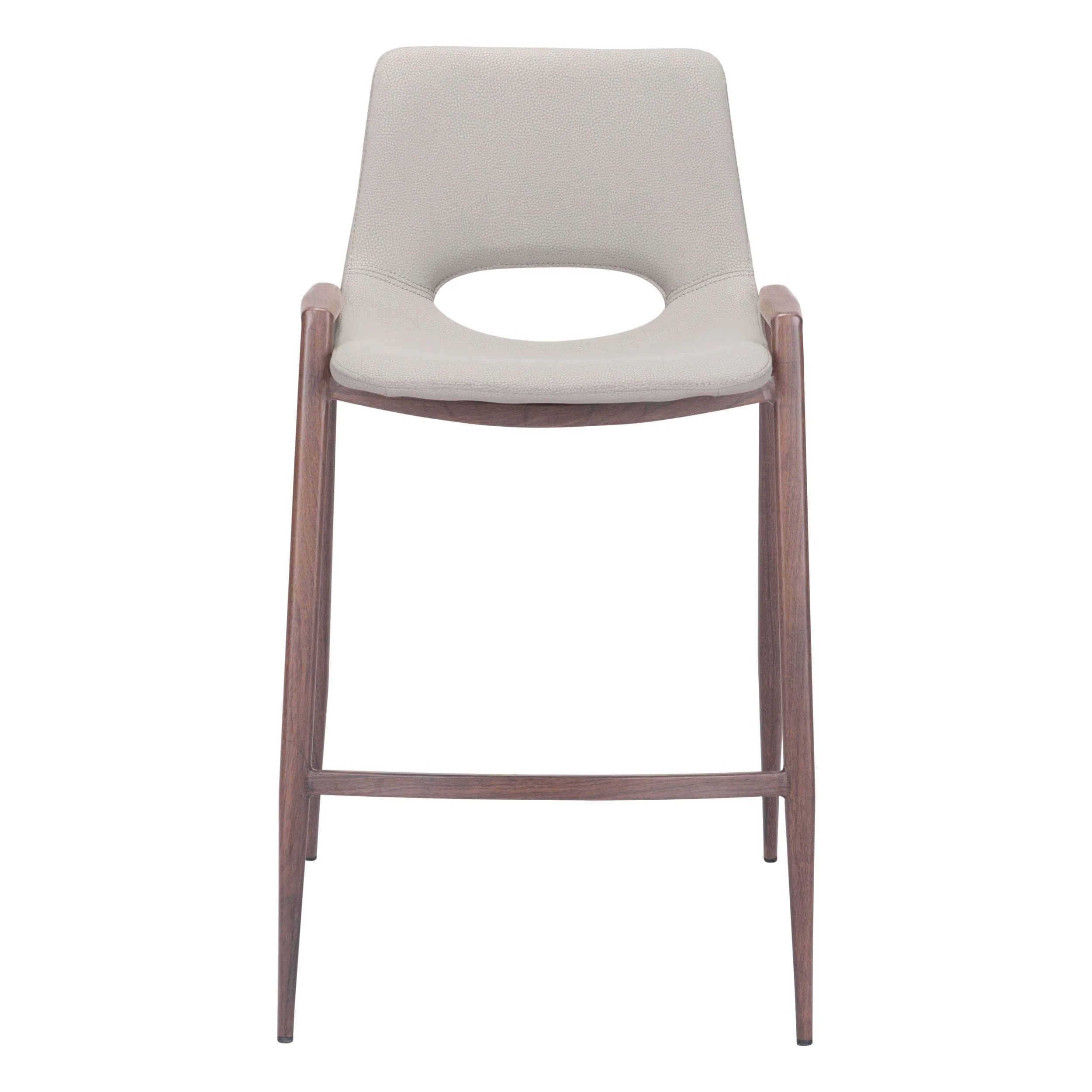 Desi Counter Stool, Beige, Set of 2 - Image 2