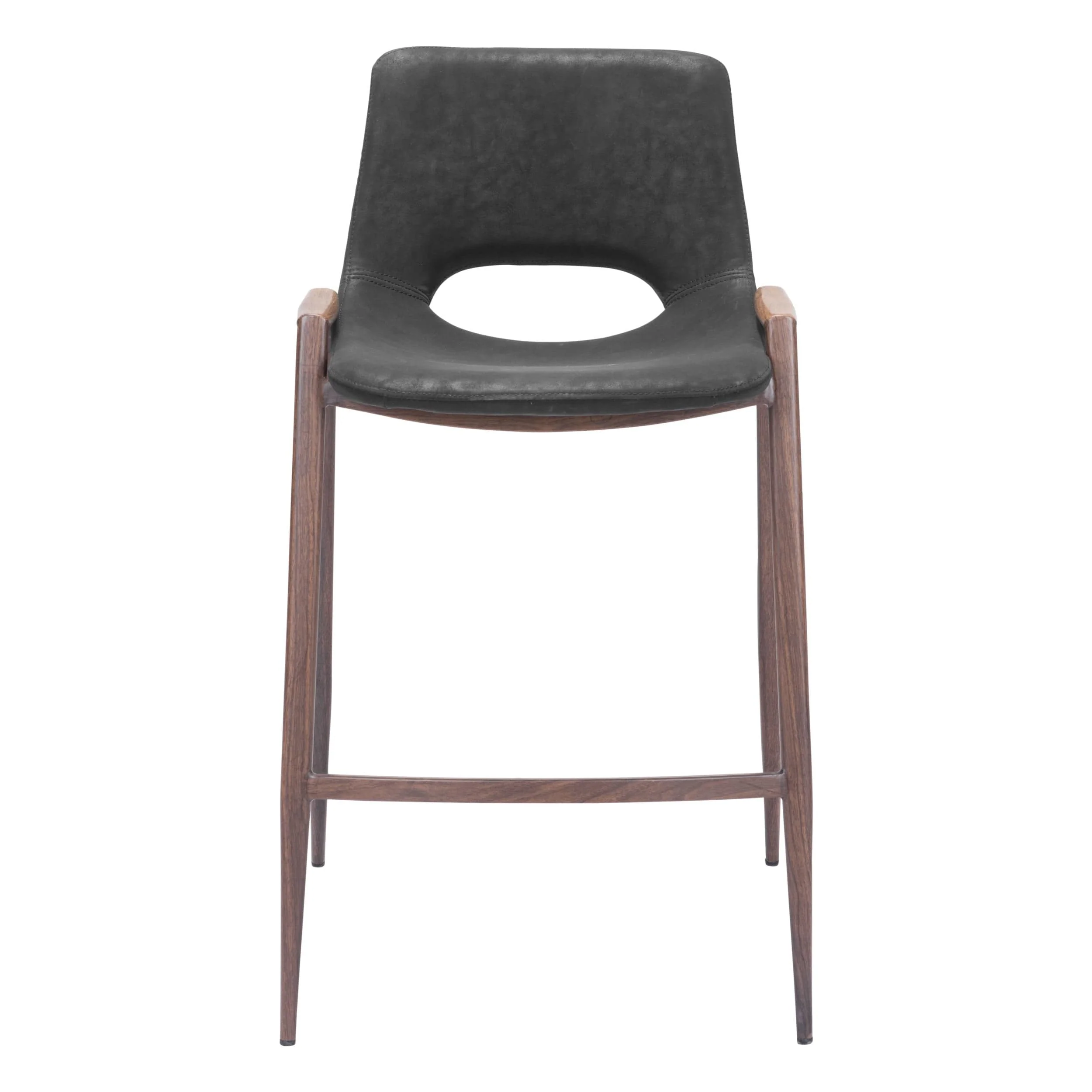 Desi Counter Stool, Black, Set of 2 - Image 2