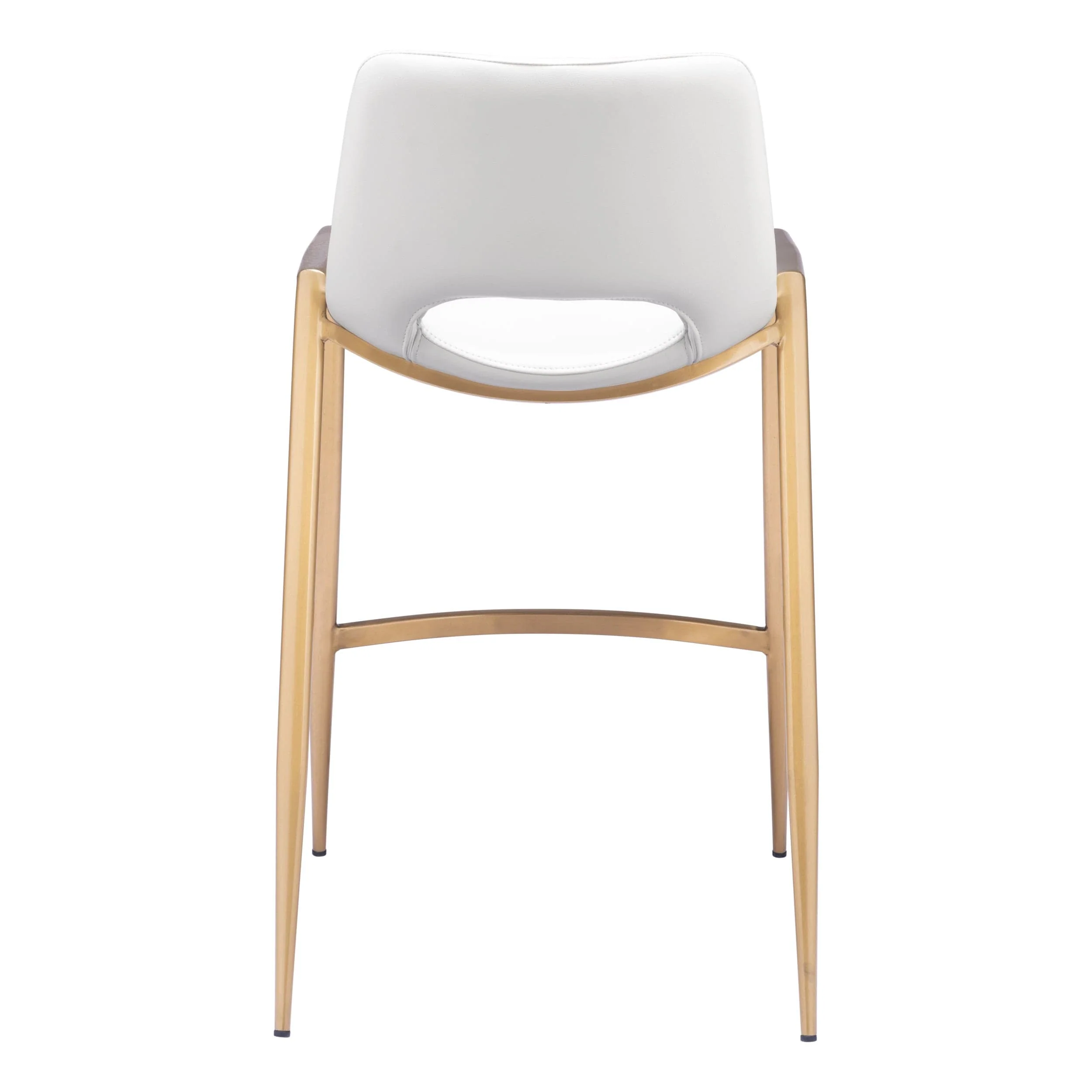 Desi Counter Stool, White, Set of 2 - Image 5