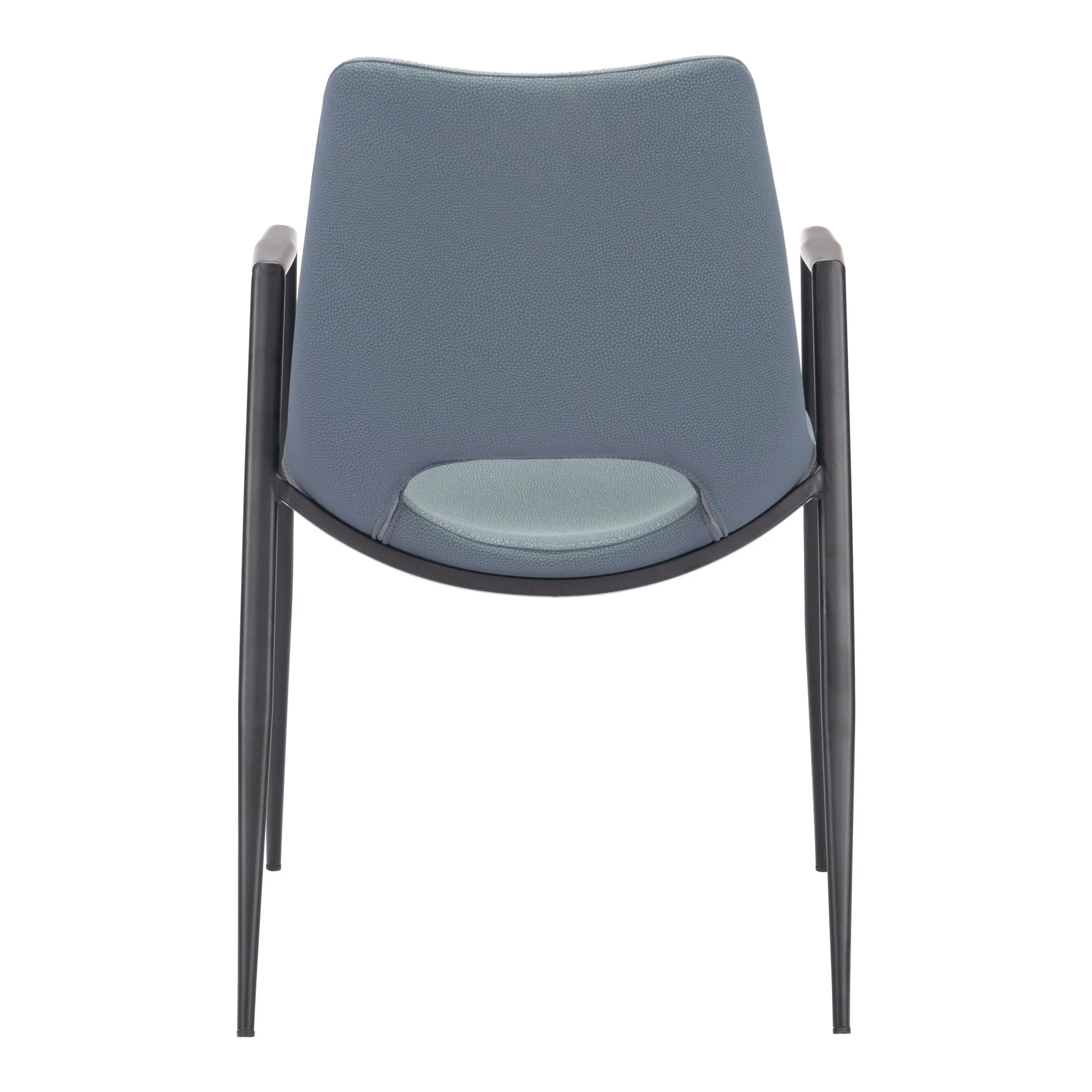 Desi Dining Chair, Azure Gray, Set of 2 - Image 5