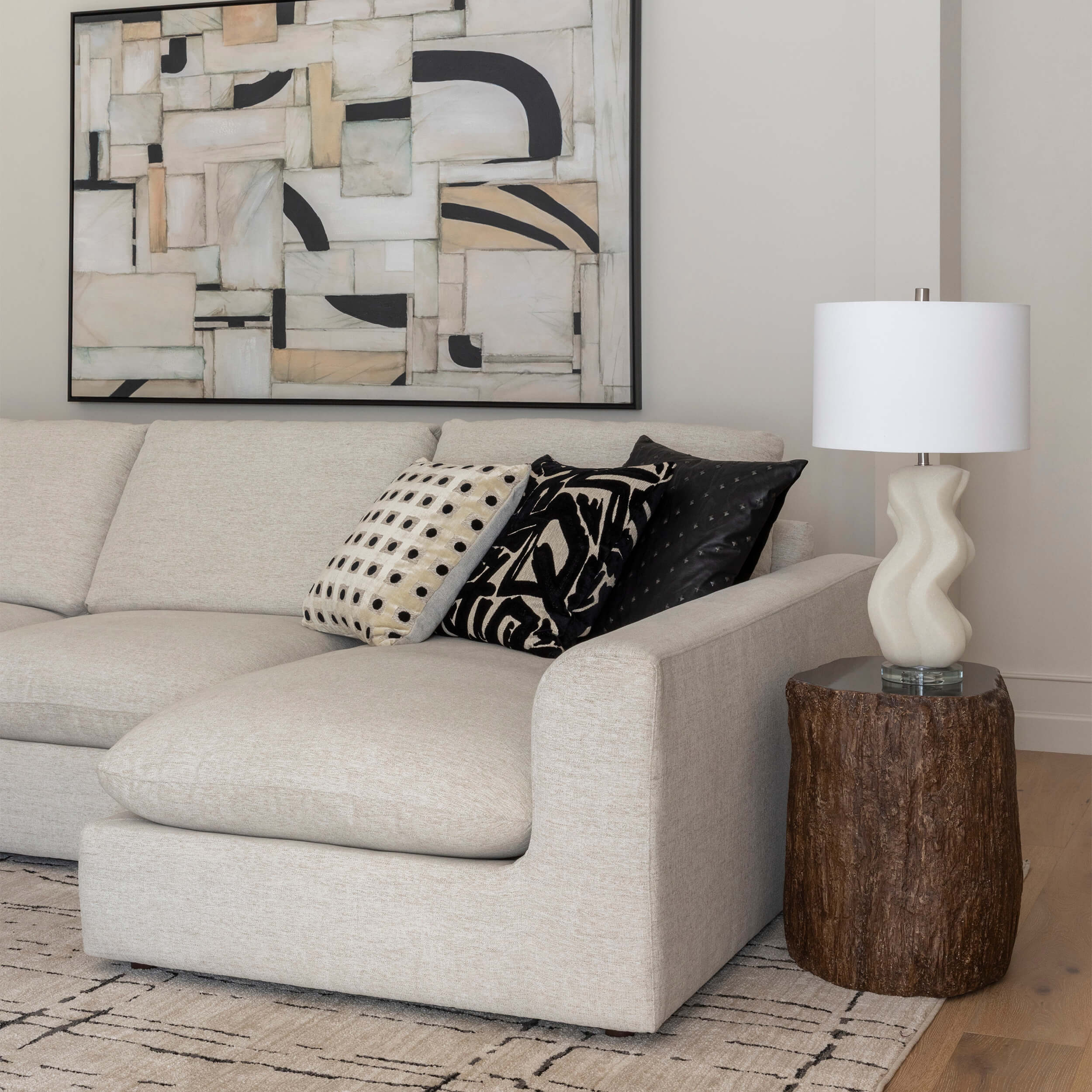 Devin Sectional, McGhee Wheat - Image 5