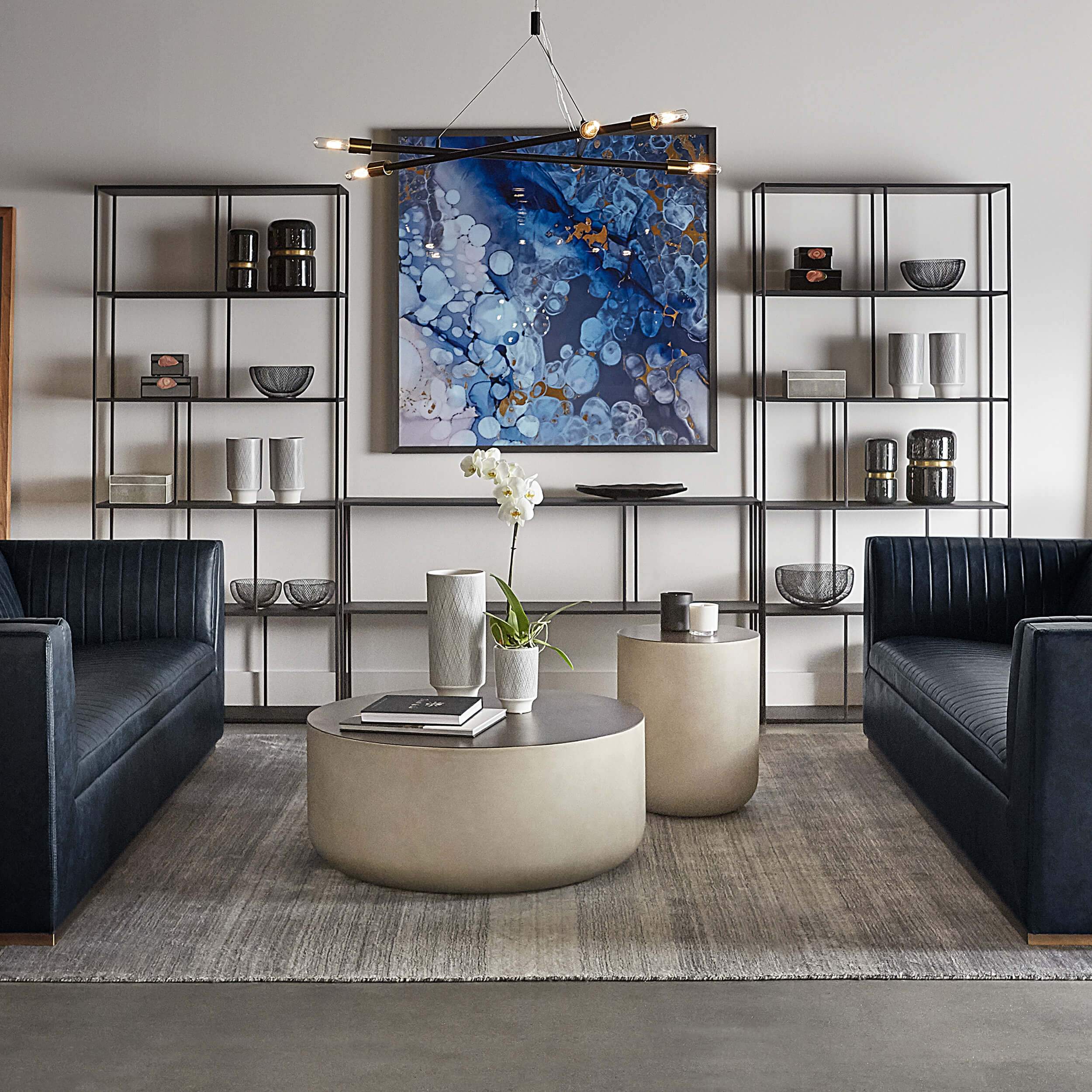 Diaz Coffee Table, Grey/Wood Grain Brown - Image 5
