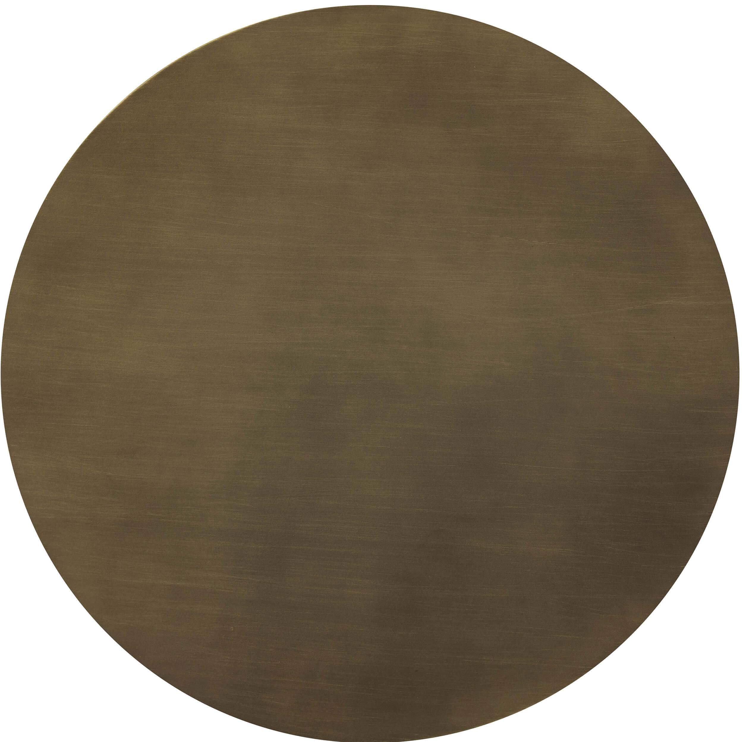 Diaz Coffee Table, Marble Look/Antique Brass - Image 2