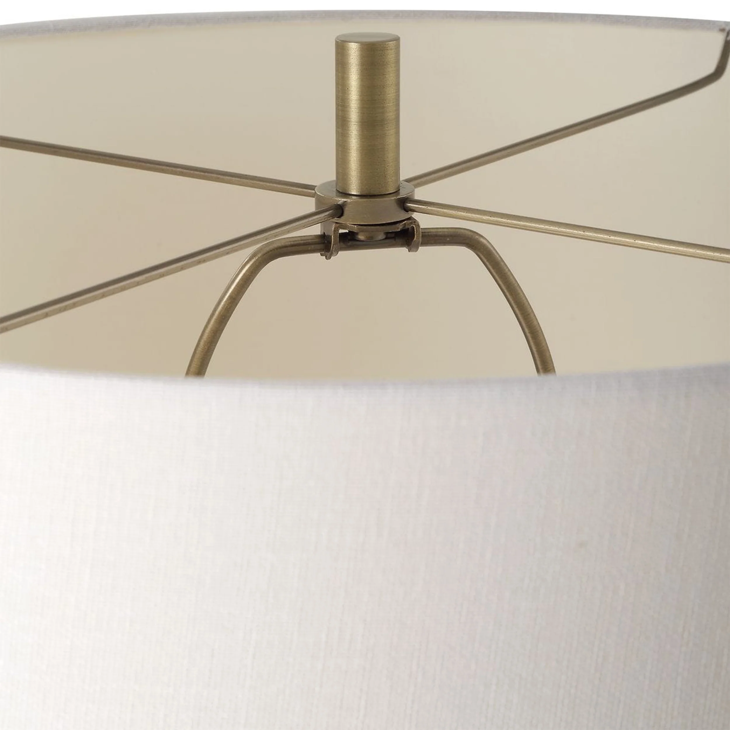 Diego Floor Lamp, Antique Brass - Image 4