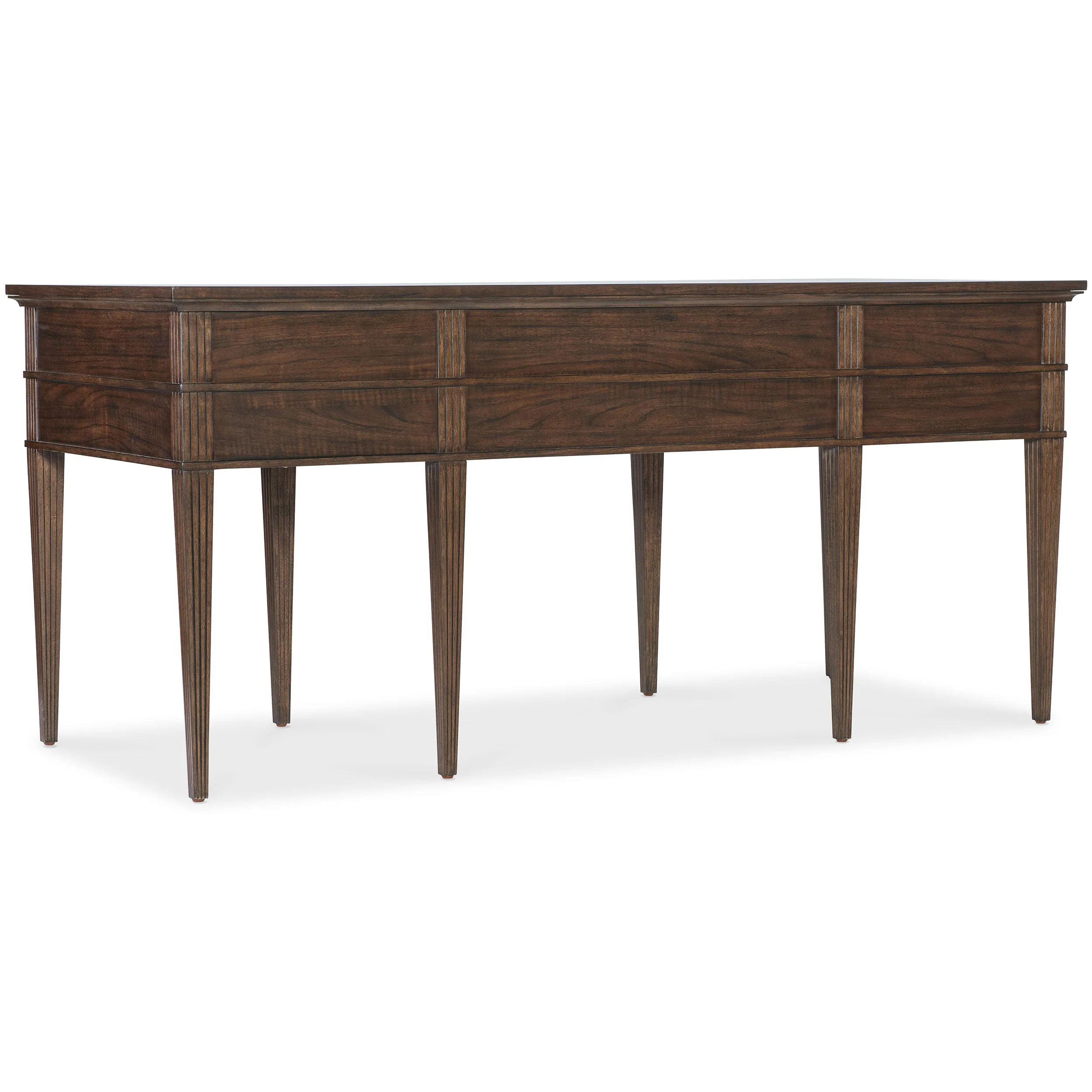 Diplomat Writing Desk, Dark Wood - Image 5