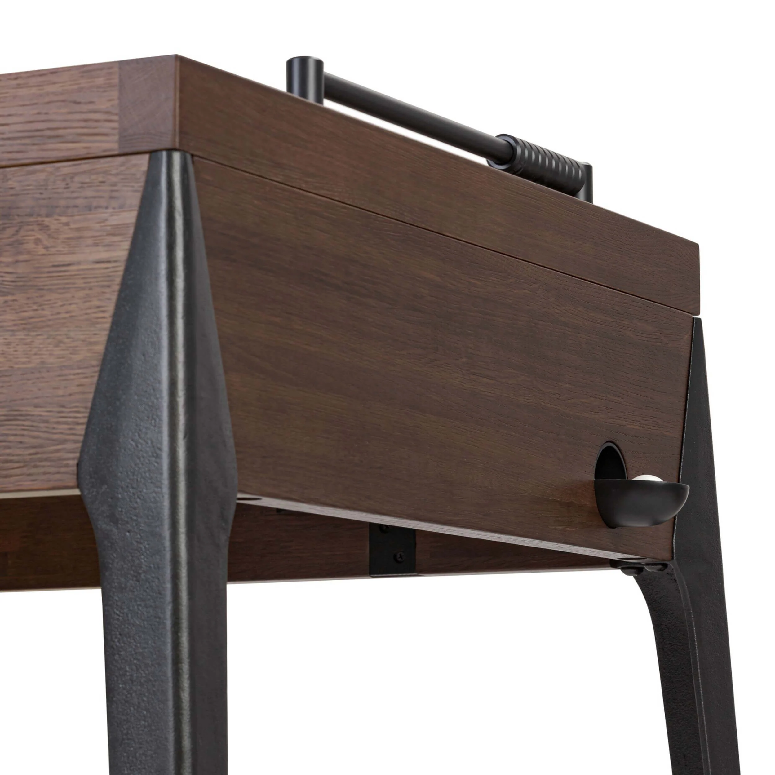 District Eight Foosball Table, Smoked Oak by Four Hands - Image 5
