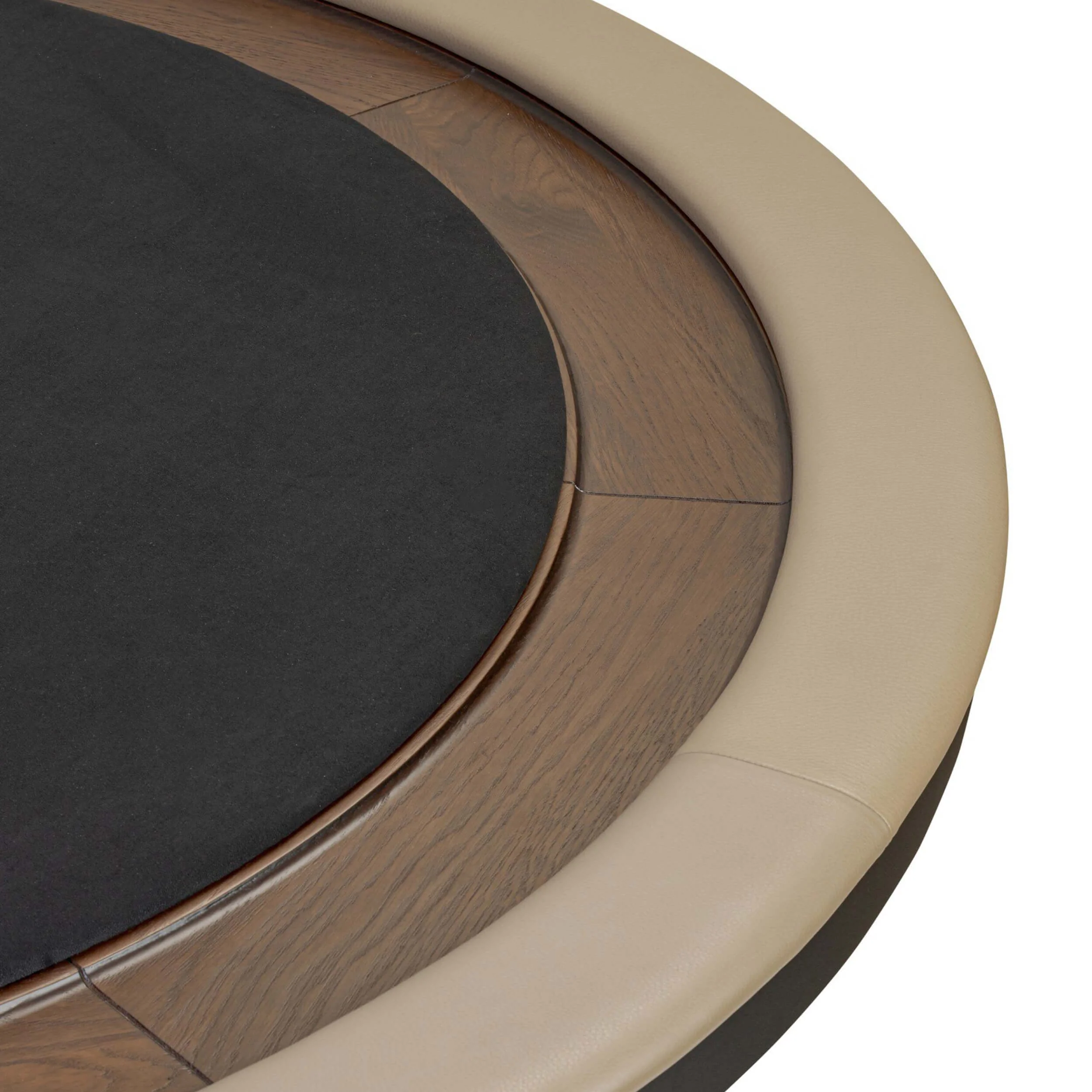 District Eight Poker Table, Smoked Oak by Four Hands - Image 3