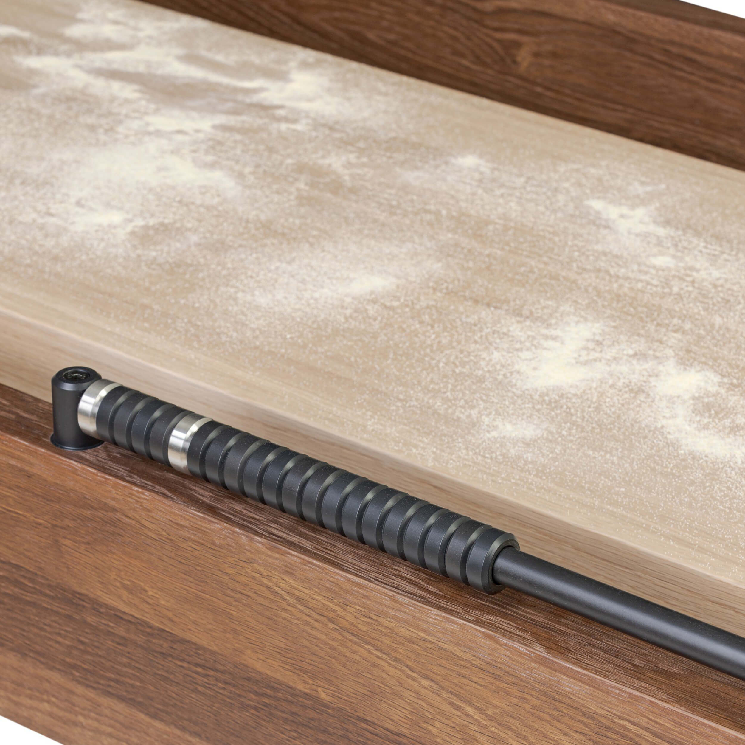 District Eight Small Shuffleboard Table, Smoked Oak by Four Hands - Image 5