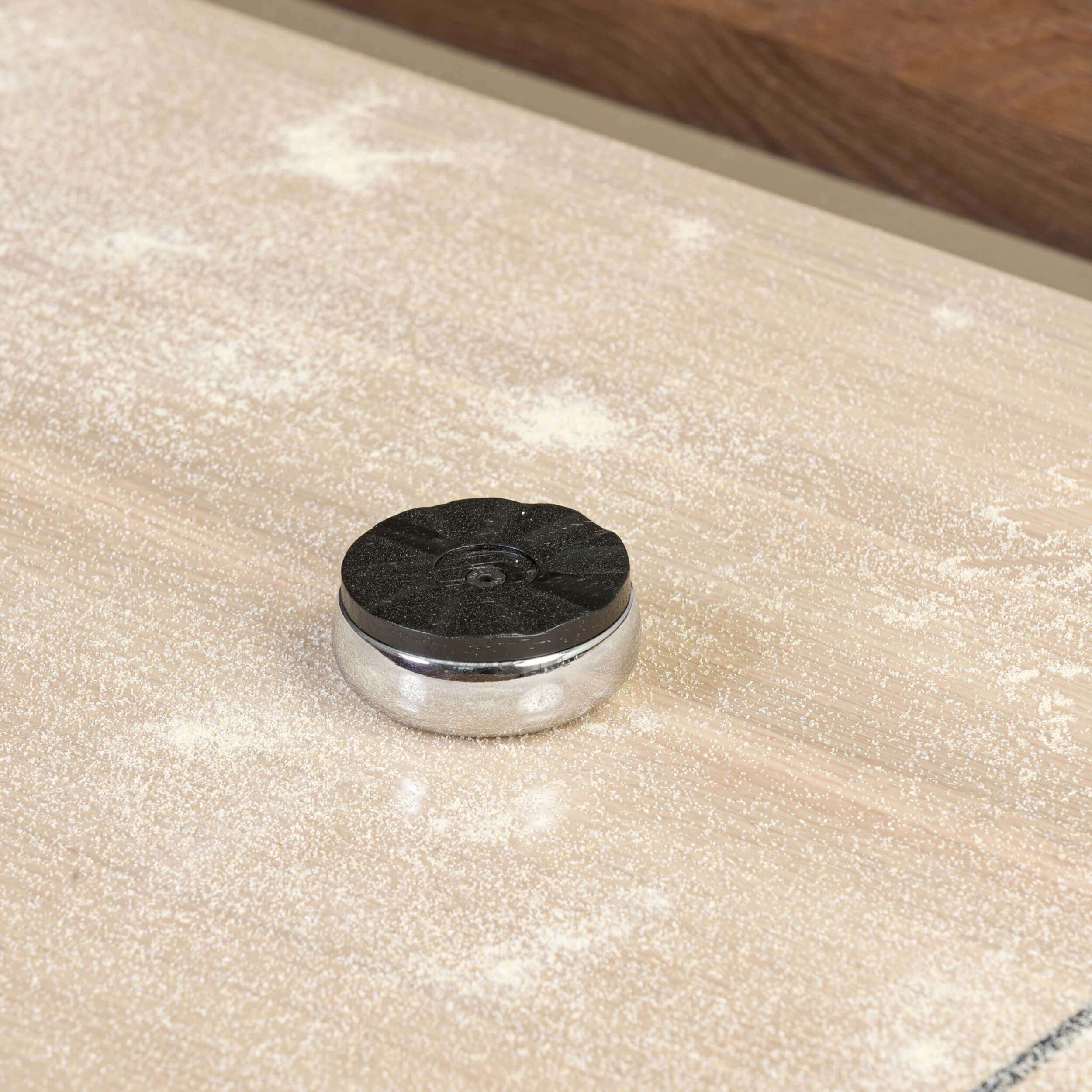 District Eight Small Shuffleboard Table, Smoked Oak by Four Hands - Image 6