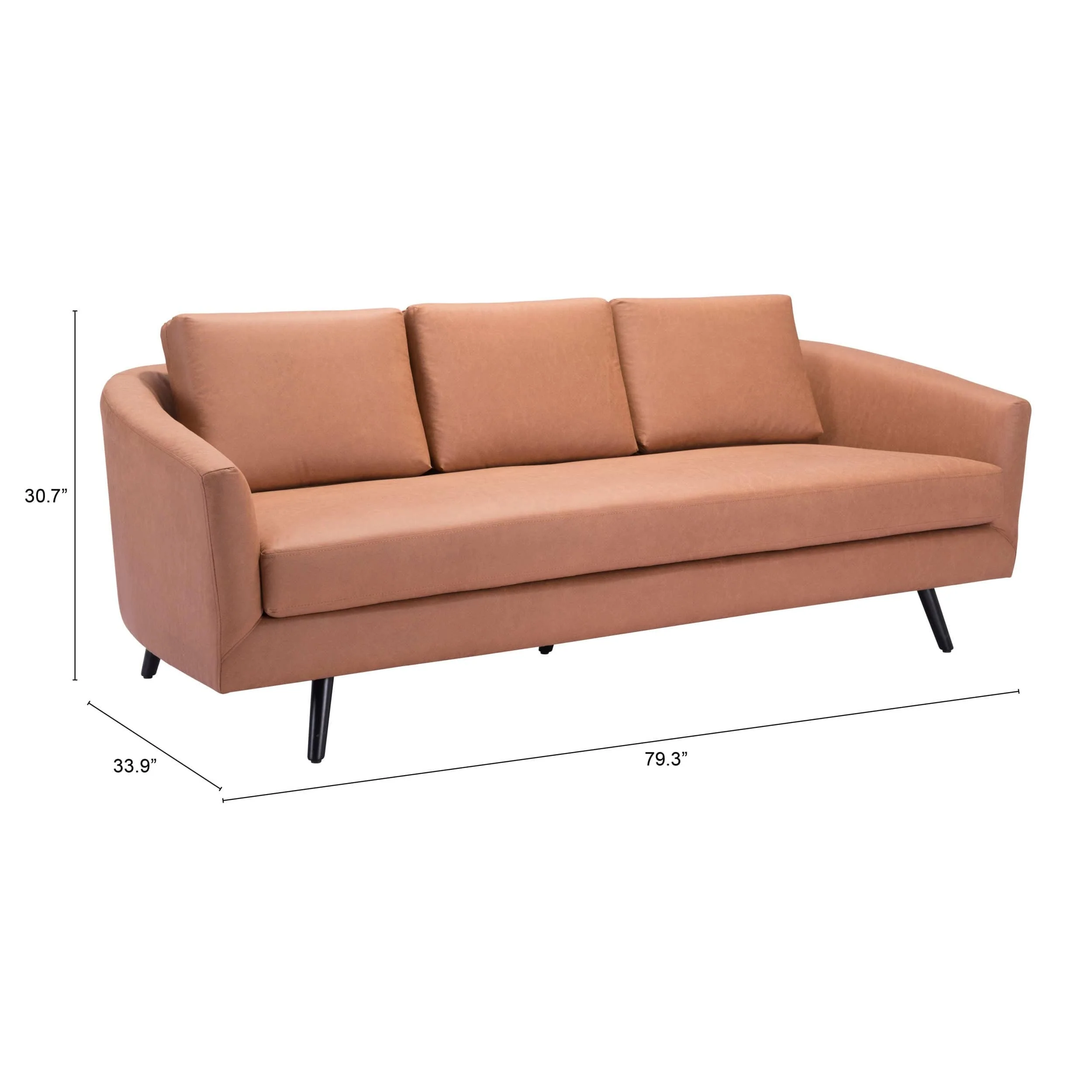 Divinity Sofa, Brown - Image 5